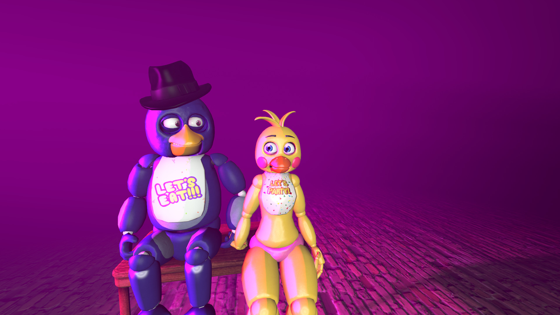1920x1080 ... Edward X Toy Chica by SuperiorTR