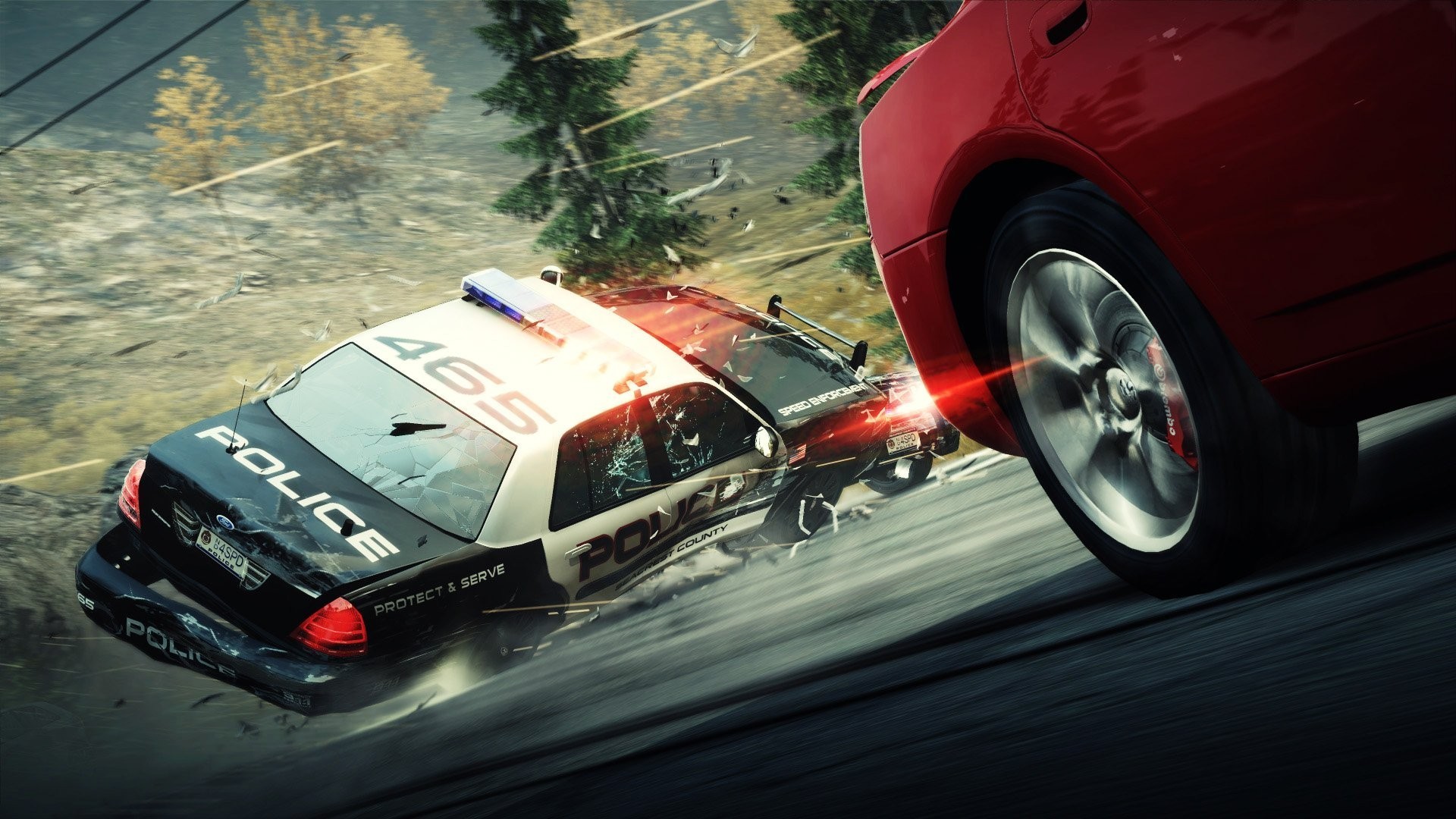 1920x1080 car, Video Games, Need For Speed: Hot Pursuit, Police Cars Wallpapers HD /  Desktop and Mobile Backgrounds