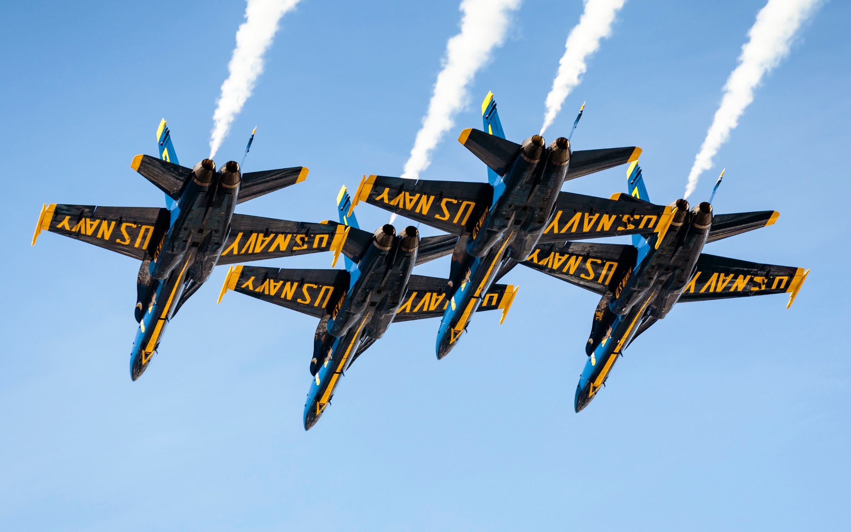 2880x1800 4K HD Wallpaper: Blue Angels Â· The famous airplanesð¦ squadron in this photo
