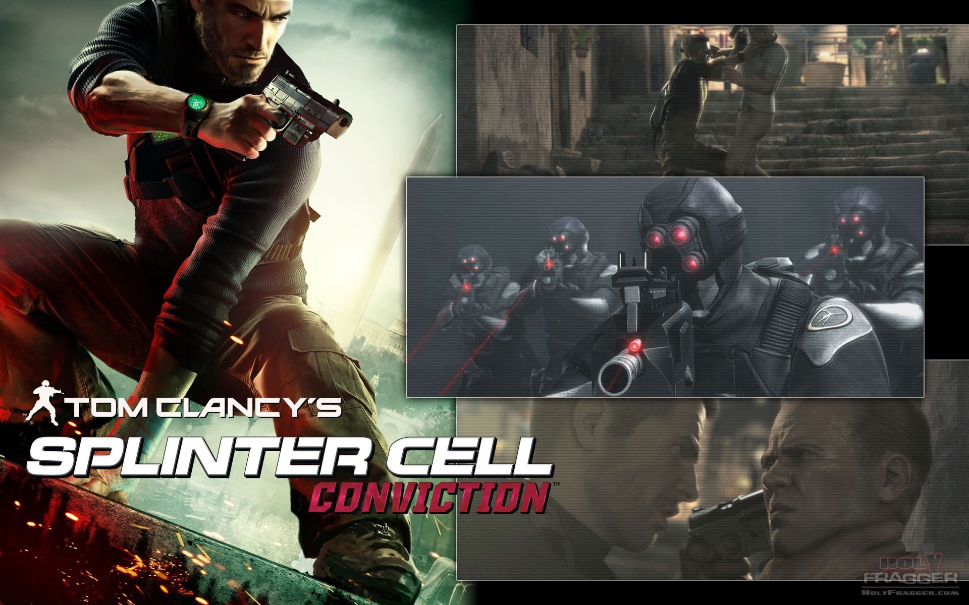 1920x1200 widescreen backgrounds tom clancys splinter cell conviction