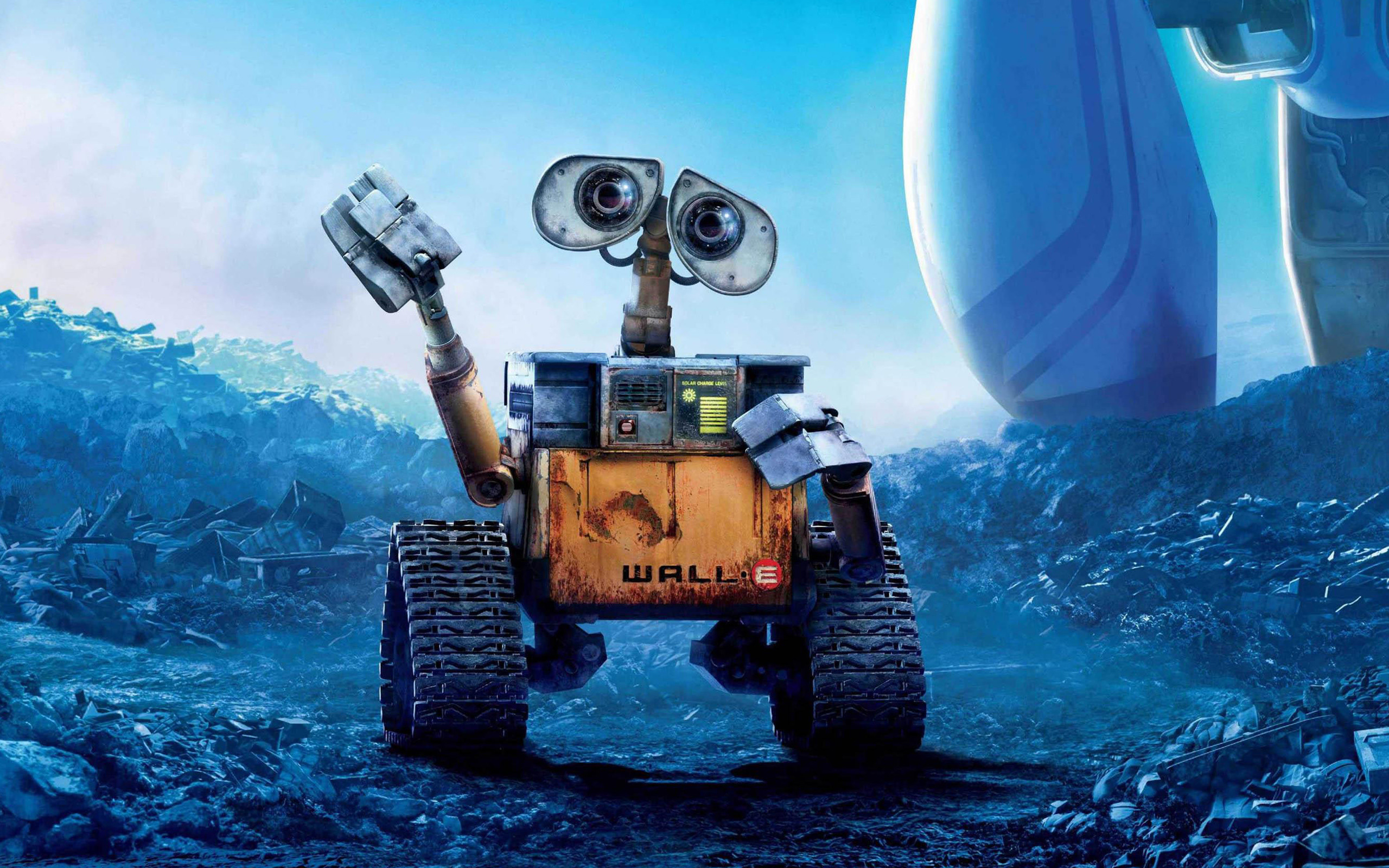 2560x1600 Eve WALL-E Wallpapers 3D 4K Download Wall E and Eve HD Wallpapers image  download