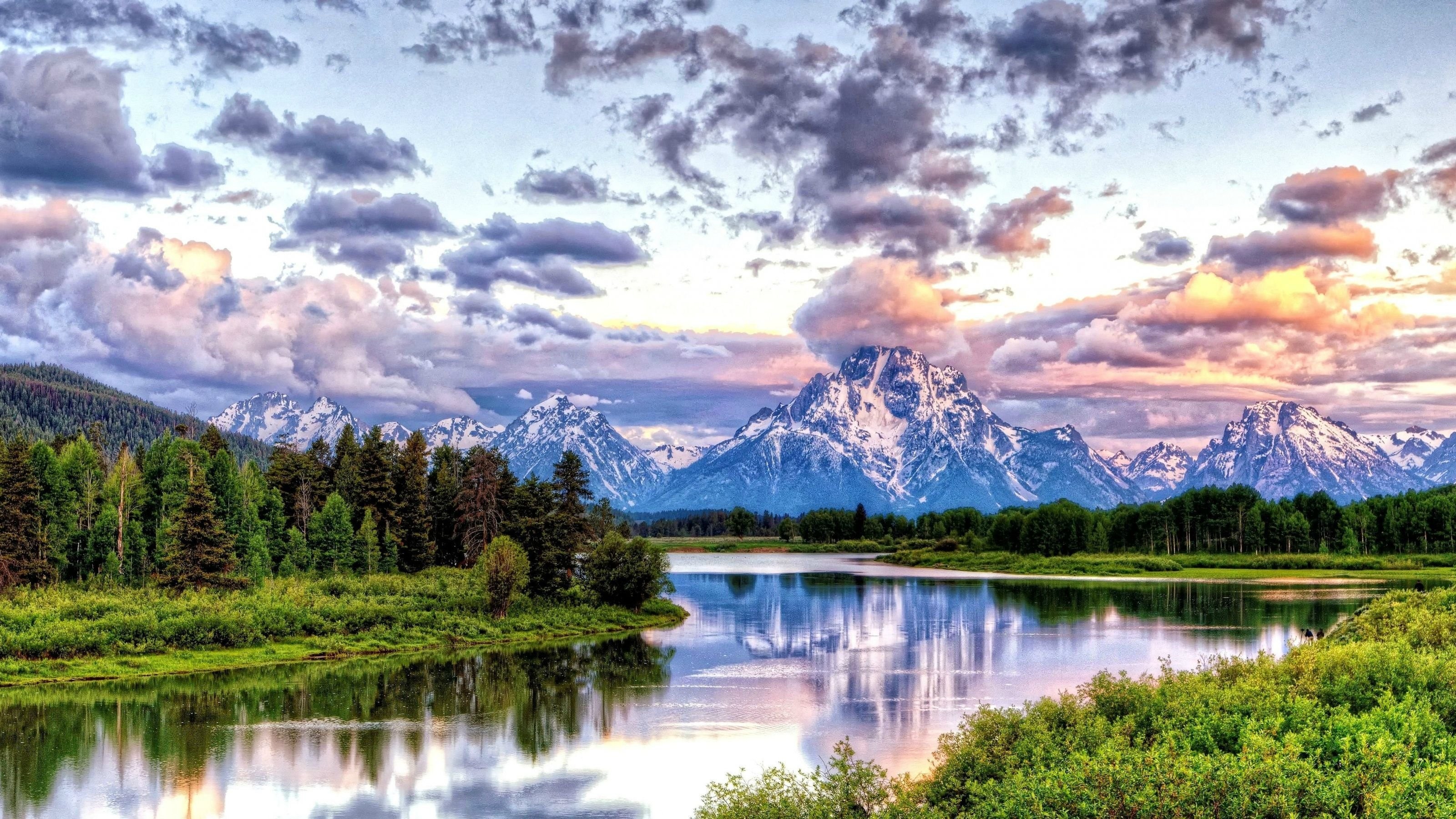 3200x1800 Oxbow Bend in Grand Teton National Park HD Wallpaper | Hintergrund |   | ID:683878 - Wallpaper Abyss