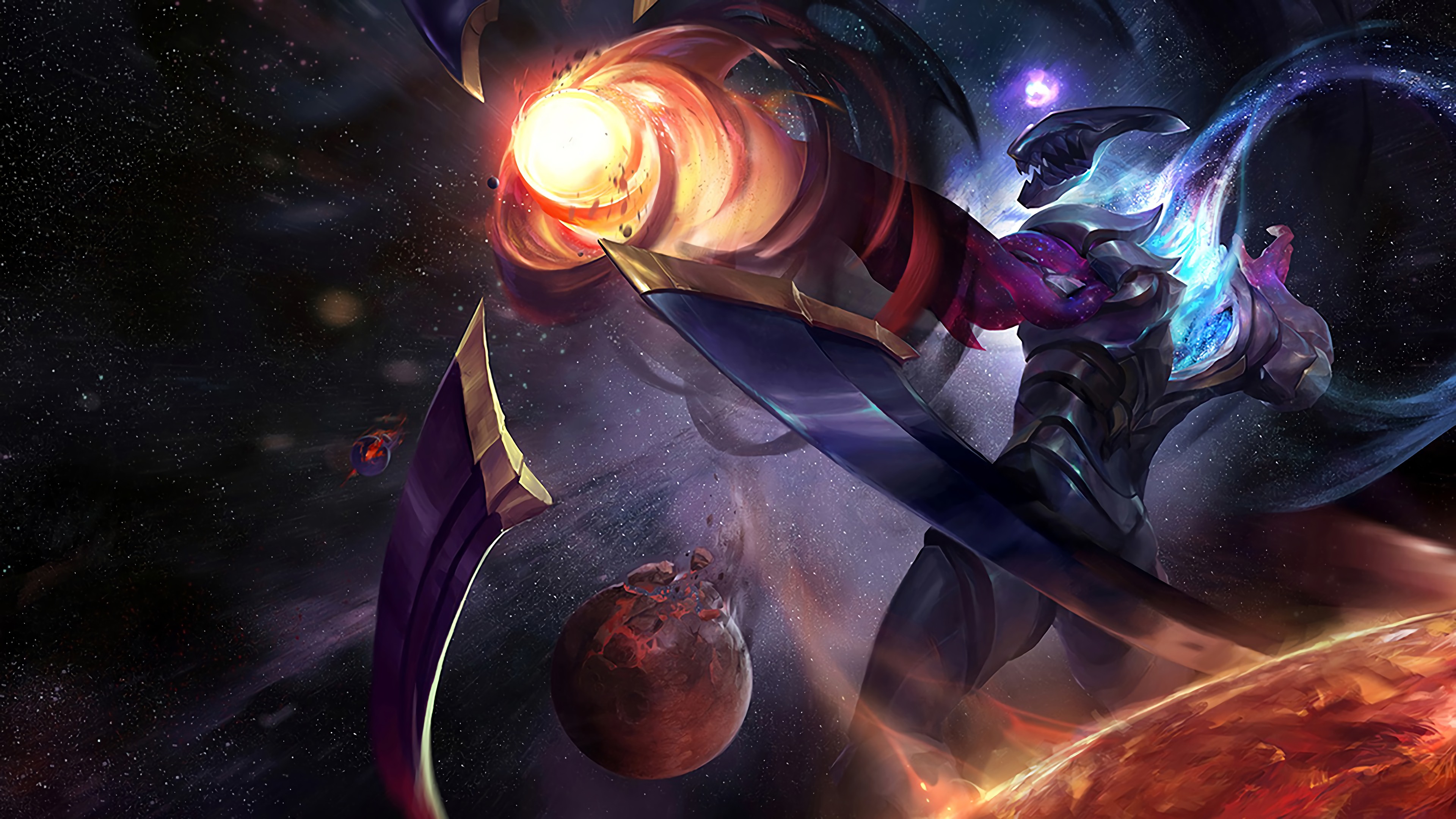 League of Legends 4K Wallpaper  League of legends, League of