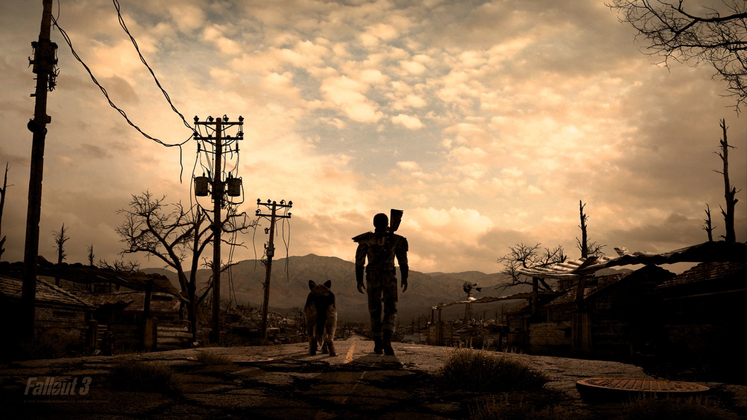 2560x1440 Fallout 3 wallpaper