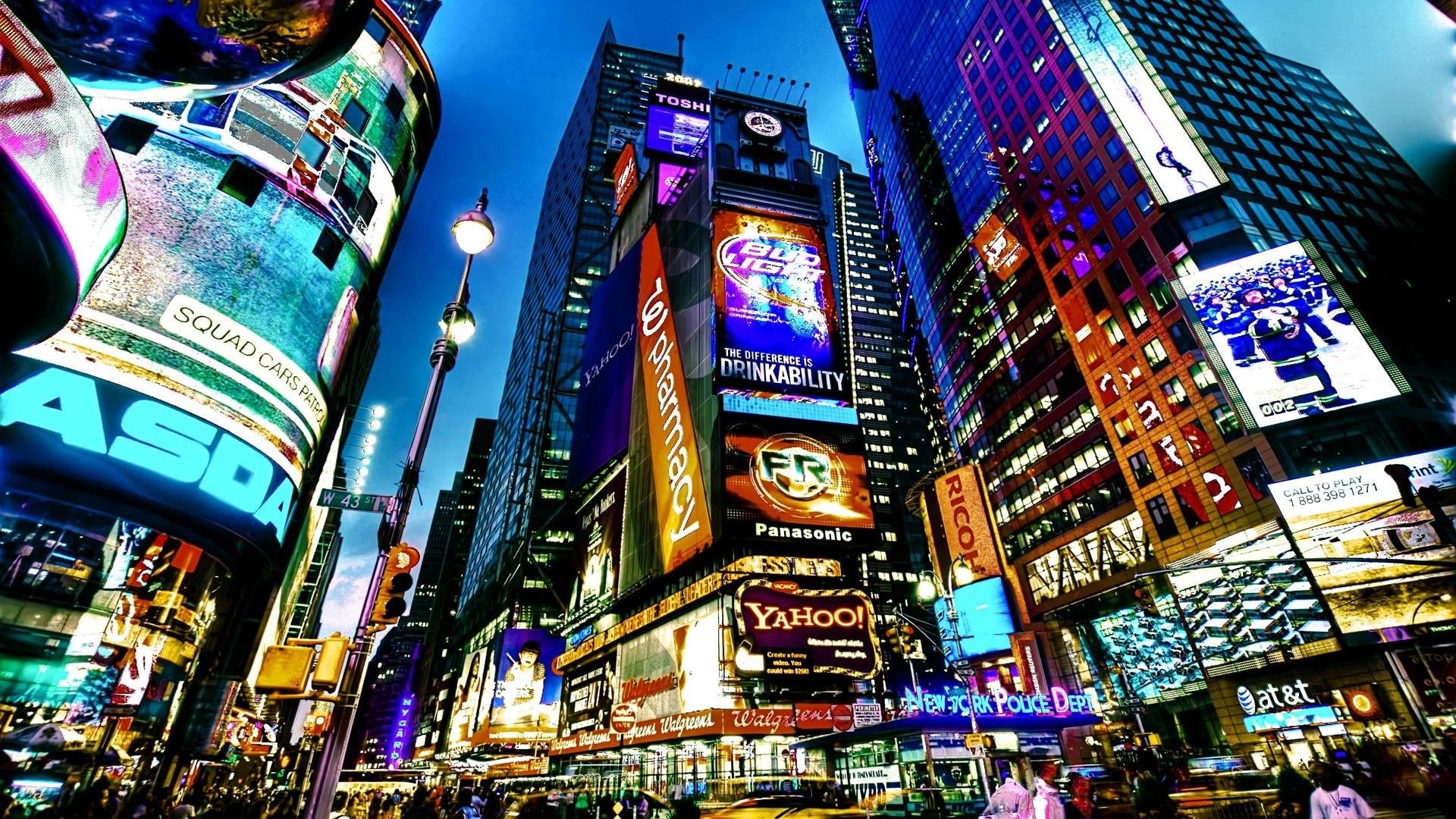 1920x1080  New York City Street HD Wallpaper | PixelsTalk.Net">