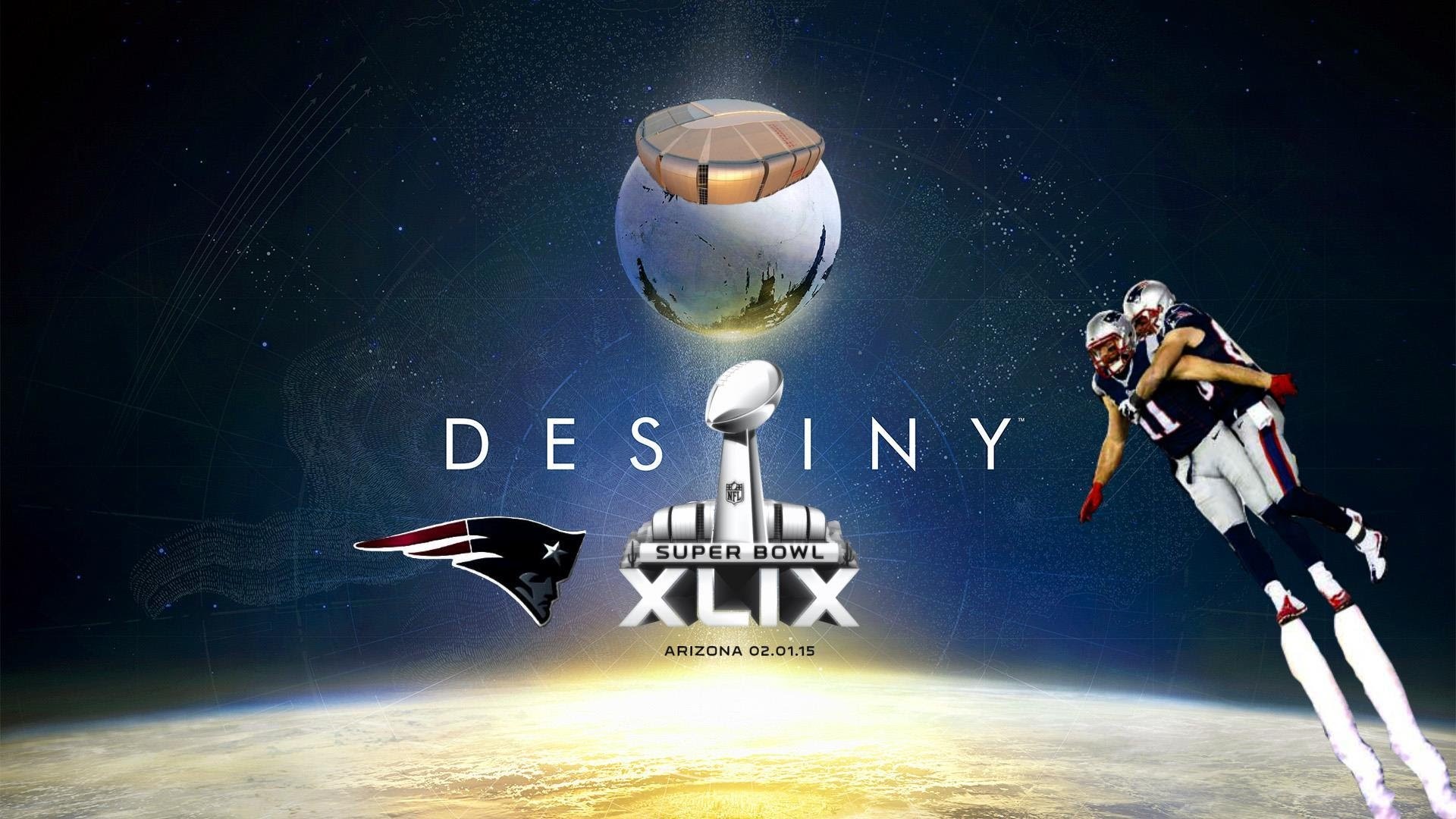 1920x1080 2014 New England Patriots Destiny: Super Bowl XLIX Final Fantasy [HD]