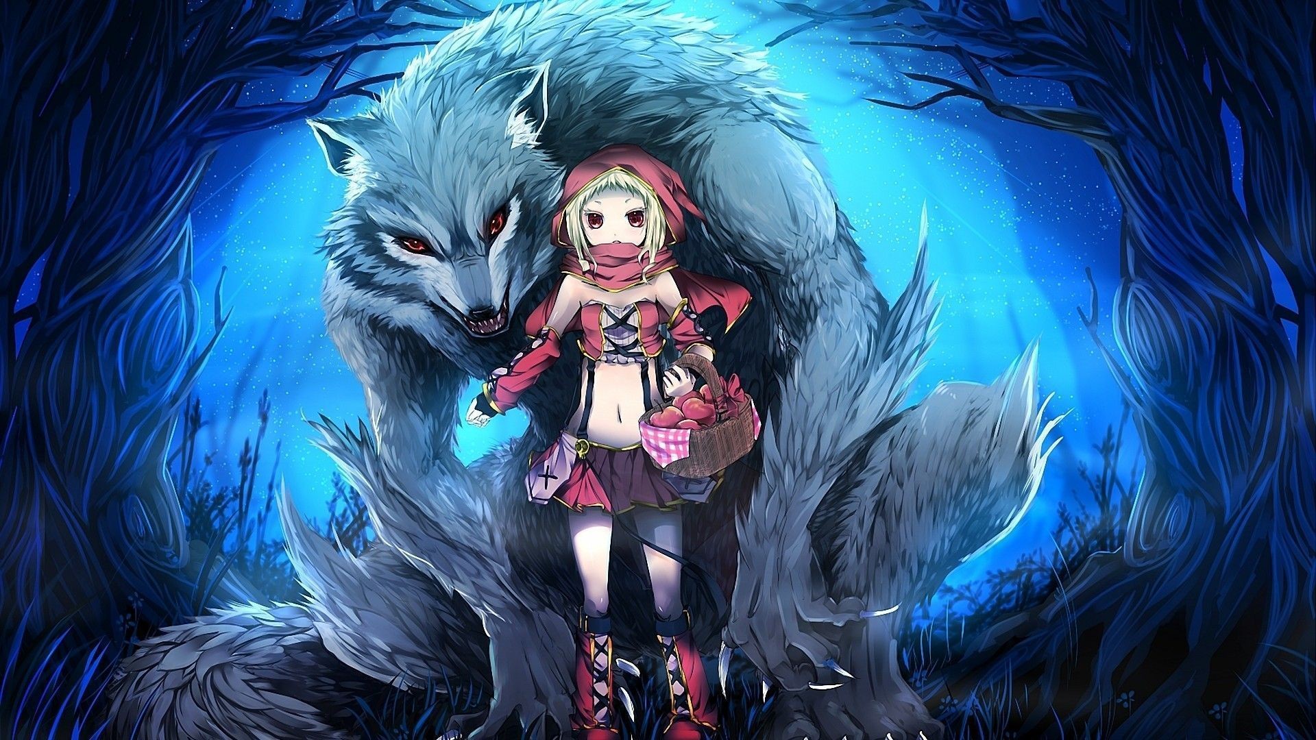 1920x1080 Anime Wolf Wallpapers - Wallpaper Cave