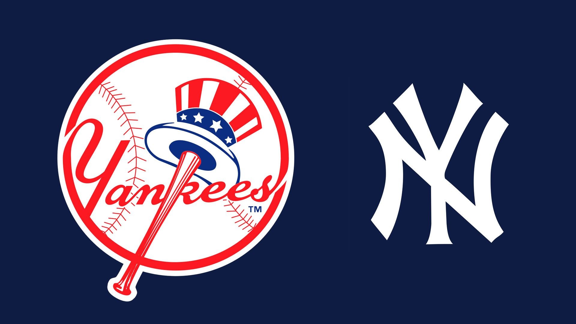 1920x1080 MLB New York Yankees Logo -  - Full HD 16/9 - Wallpaper .
