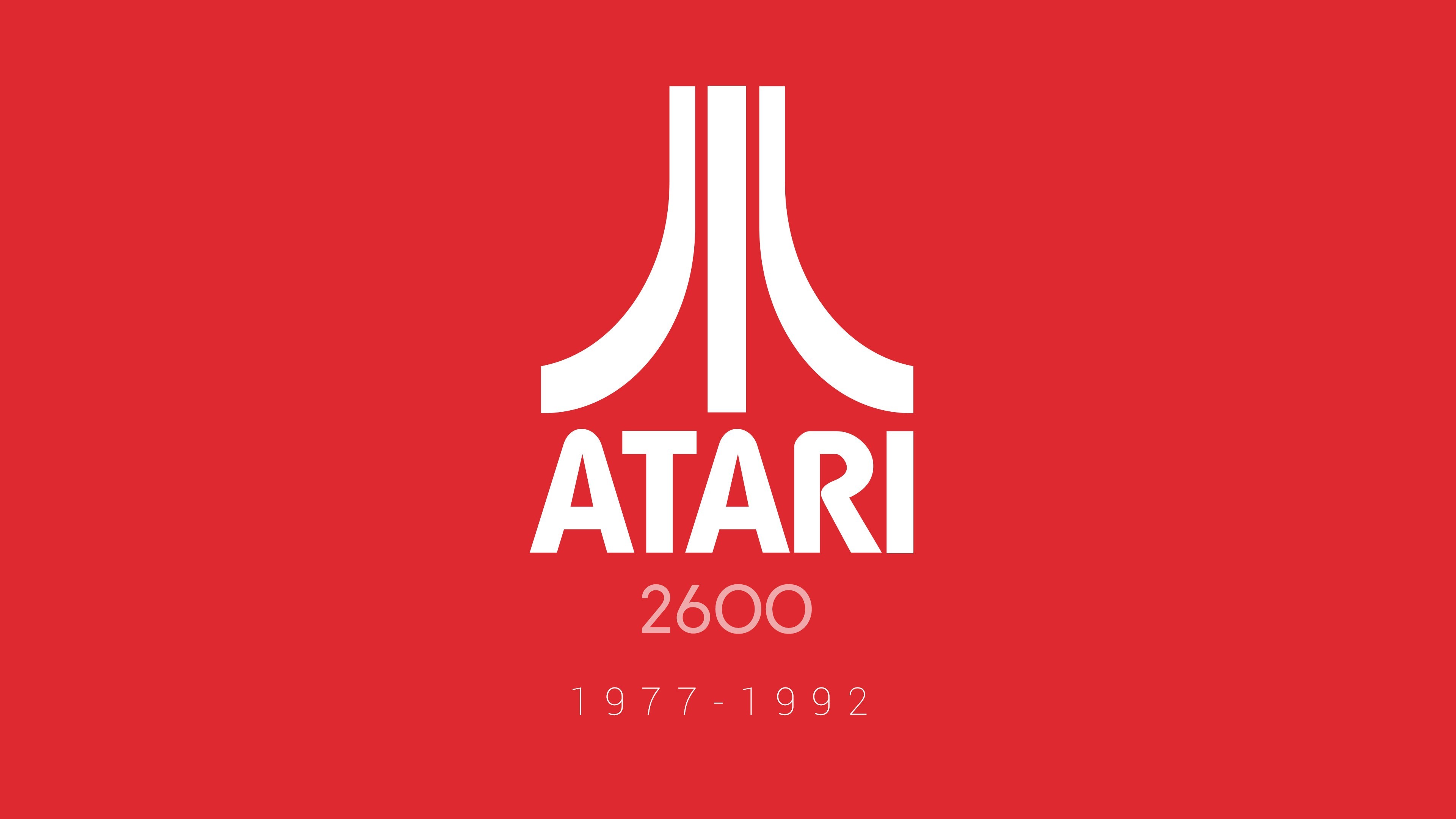 3840x2160 Atari, Video Games, Logo, Red, 2600 Wallpapers HD / Desktop And ..