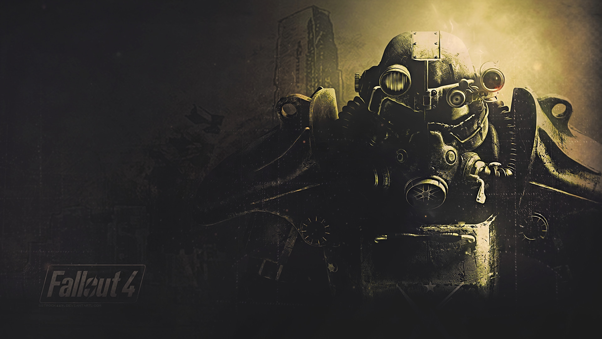 1920x1080 Fallout 4, Fan art, Power armor, Fallout Wallpaper HD