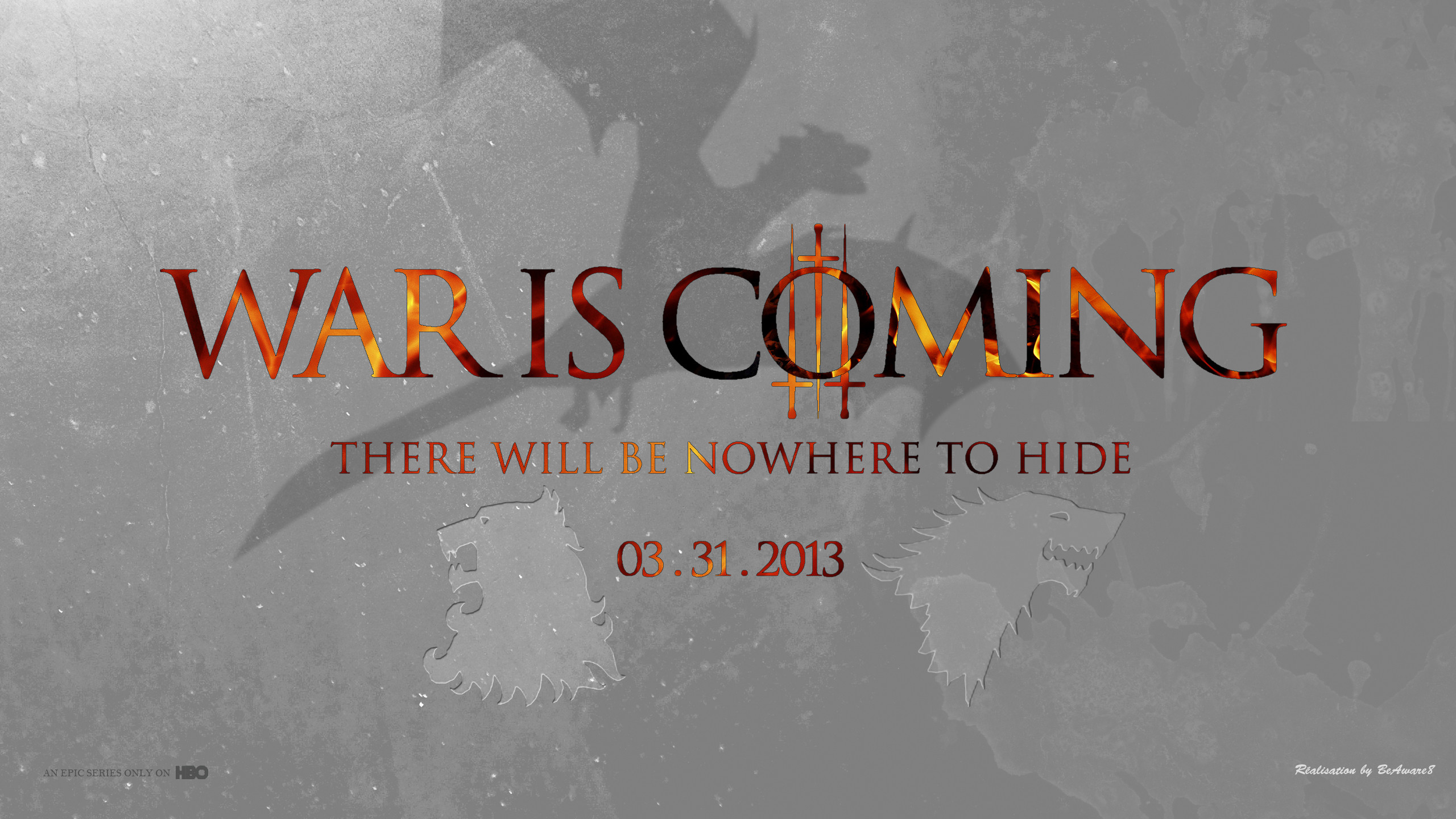 2560x1440 ... Game Of Thrones Wallpaper War Is Coming by BeAware8