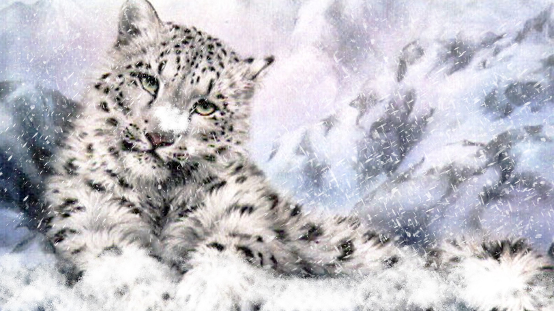 1920x1080 Snow Leopard Wallpapers HD Pictures | One HD Wallpaper Pictures .
