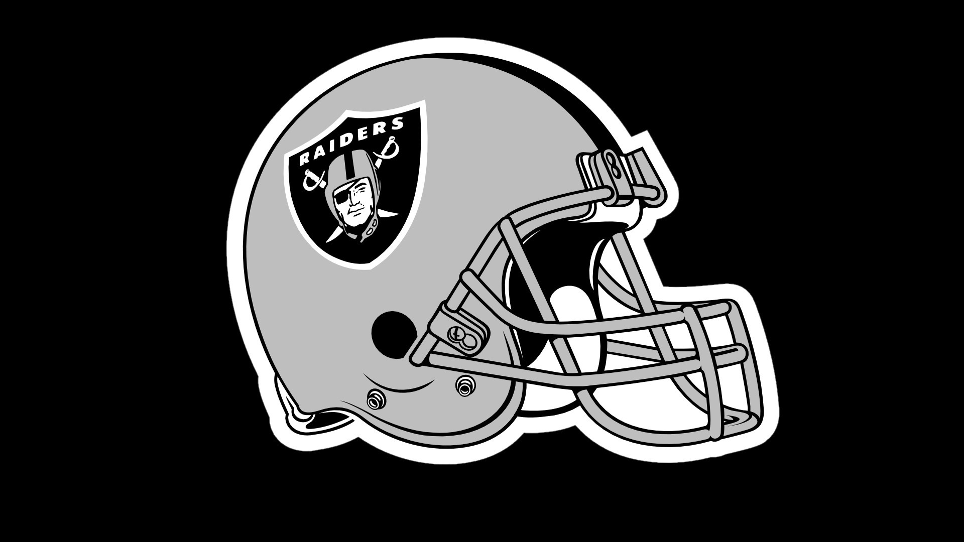 1920x1080 Oakland Raiders Logo Wallpaper
