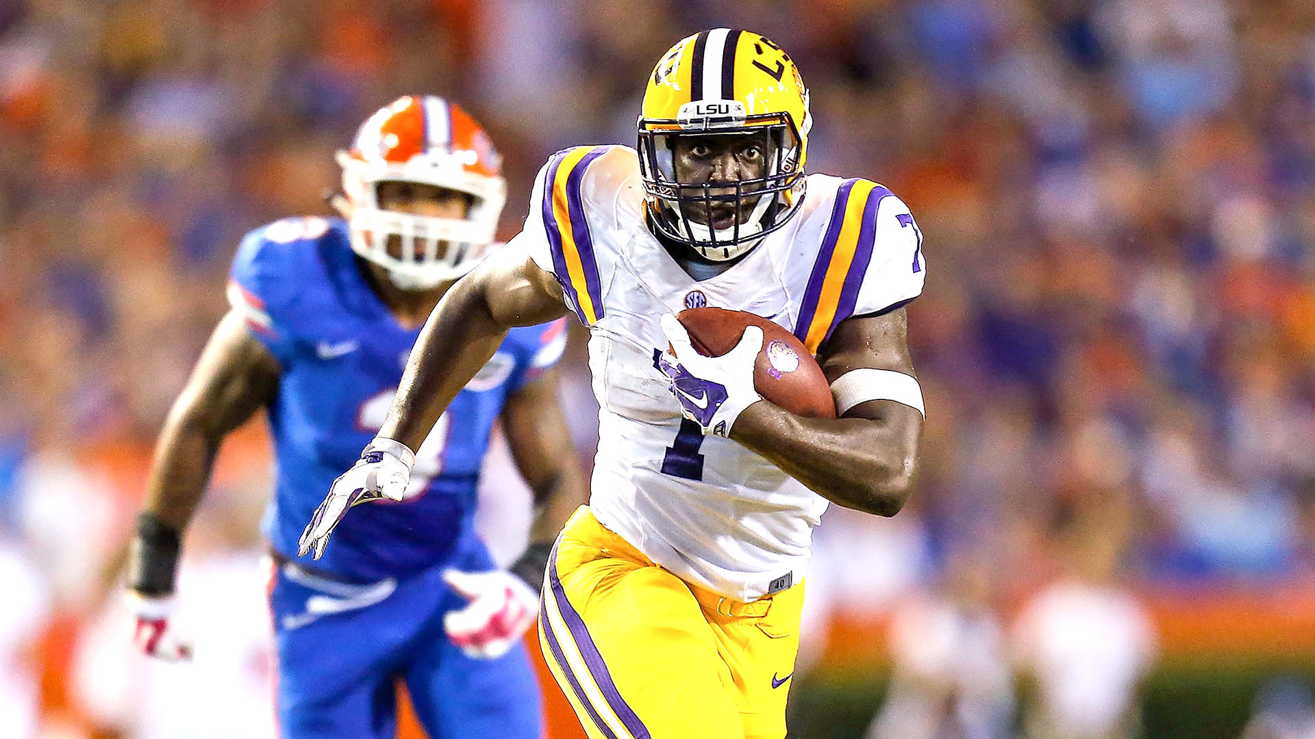 1920x1080 Fournette leads the nation in rushing yards. (Photo credit: Sporting News)