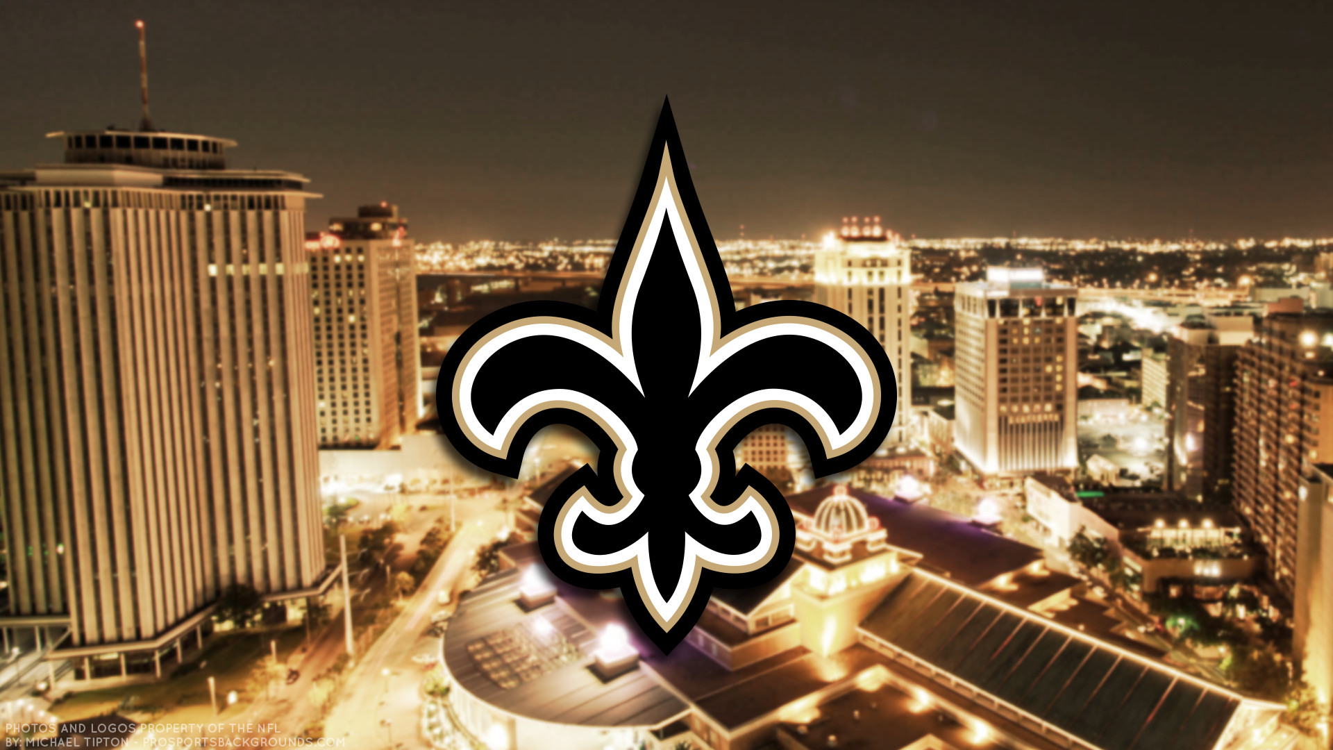 1920x1080 ... New Orleans Saints 2017 football logo wallpaper pc desktop computer