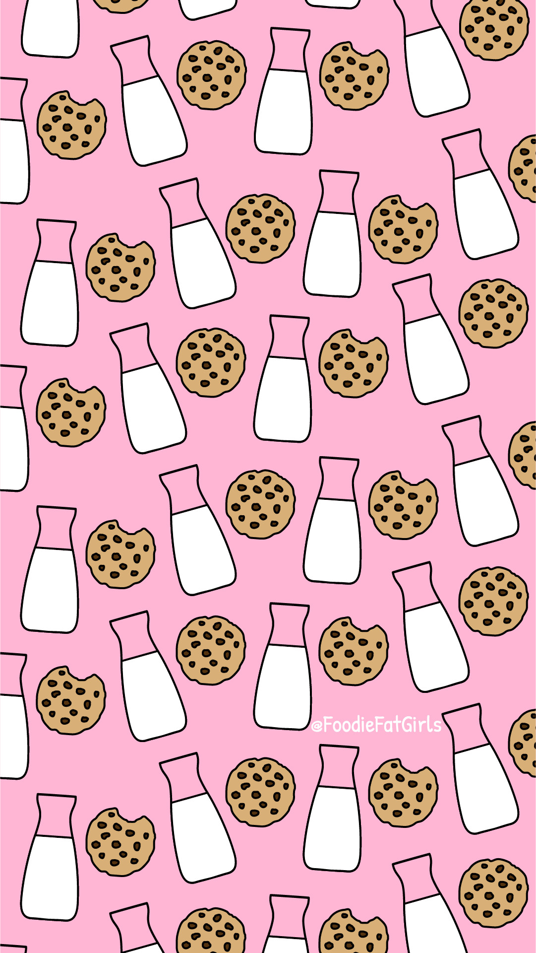 1081x1920 FREE Cookies and Milk Phone Background | Foodie Phone Wallpapers | Foodie  Fat Girls #phone #wallpaper #food #milk #cookie #cream #sweet #sweets #fun  ...