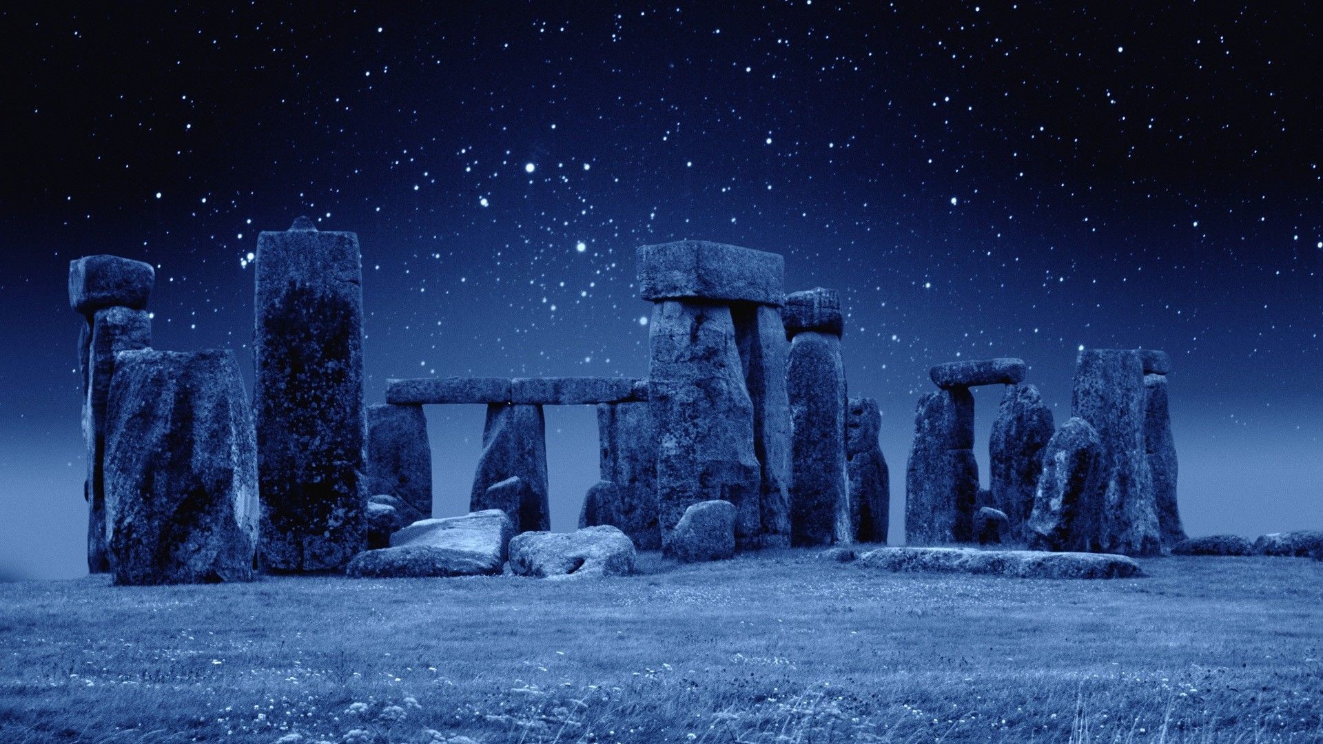 1920x1080 Stonehenge England Stars Stonehenge England Stars HD Wallpaper