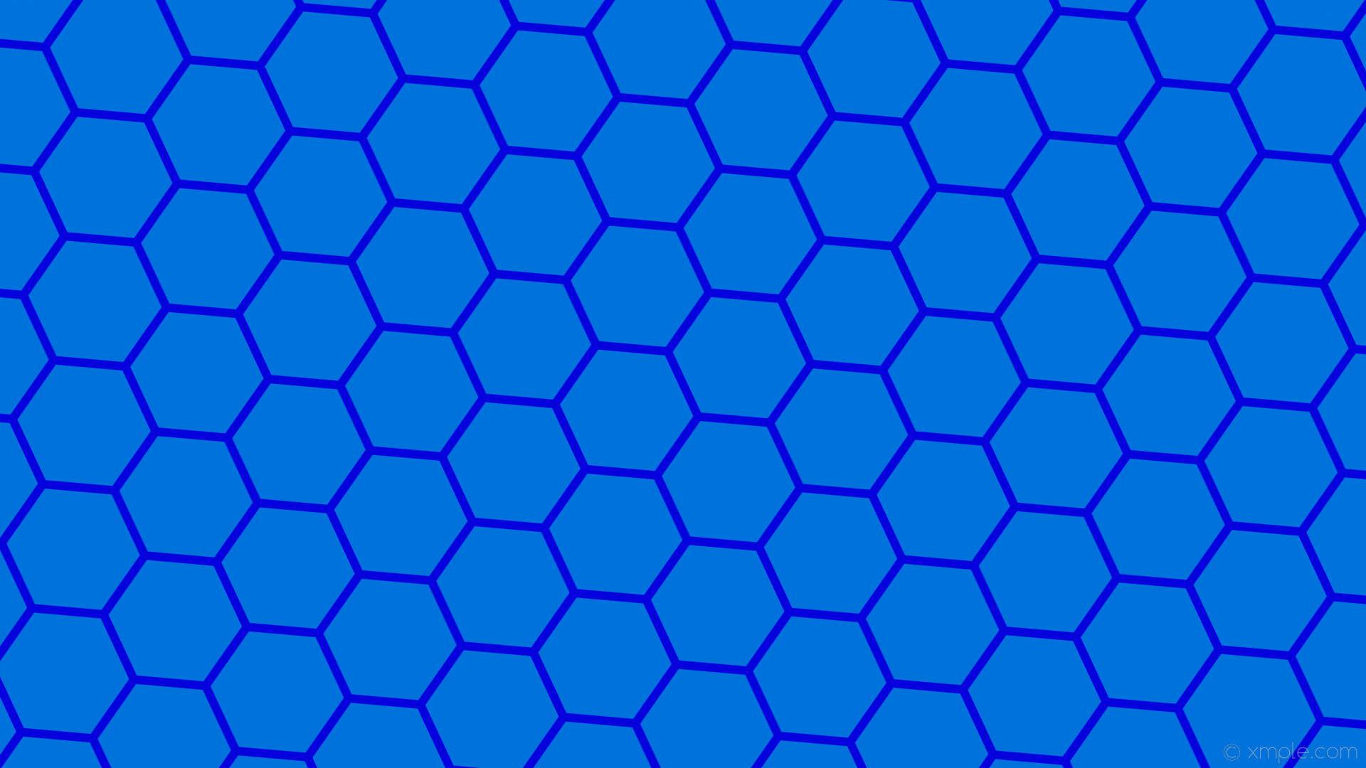 1920x1080 wallpaper beehive honeycomb hexagon azure blue #0072dc #0500dc diagonal 25Â°  12px 175px