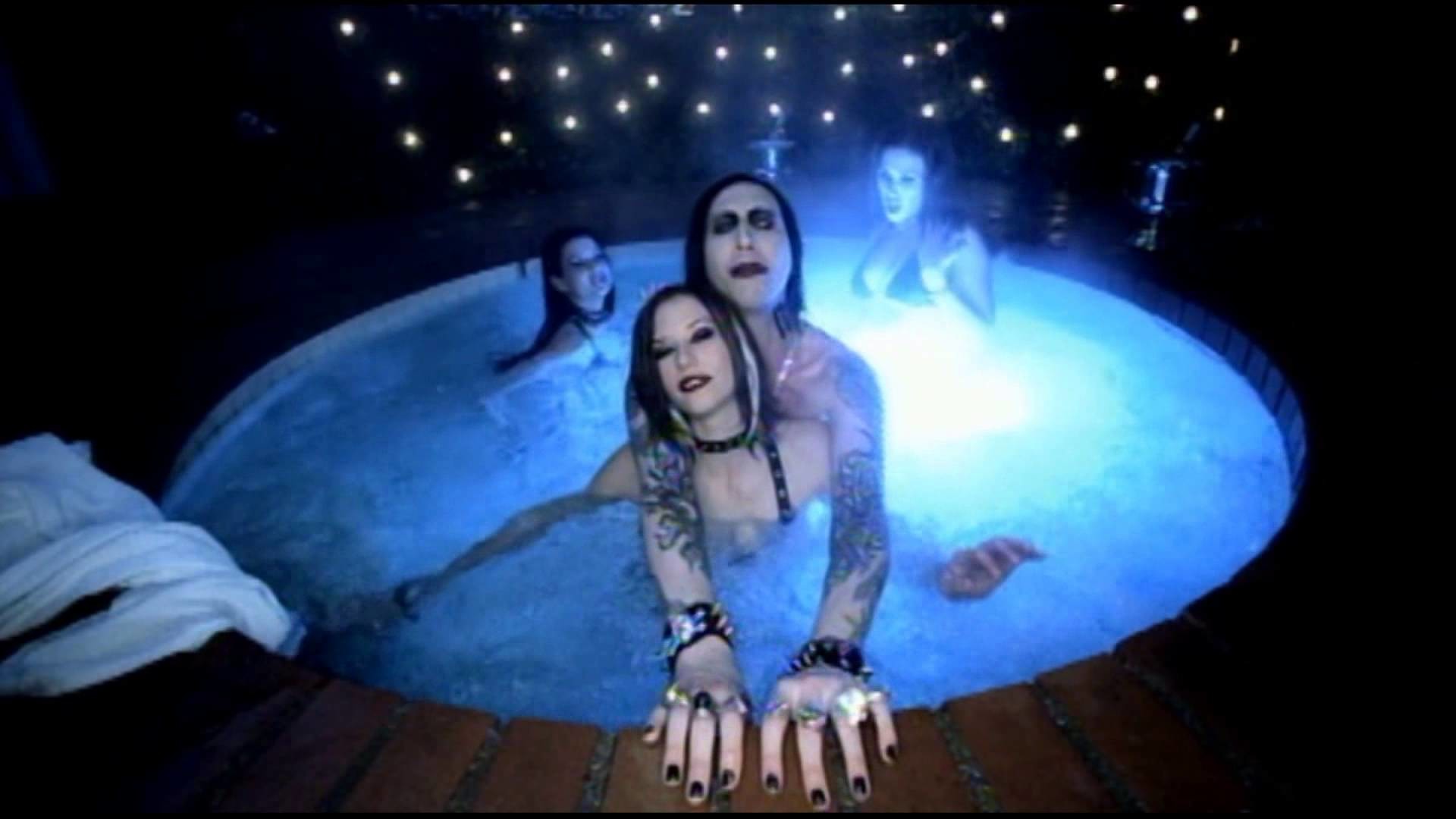 1920x1080 Marilyn Manson - Tainted Love Uncensored HD (The best quality on YouTube)