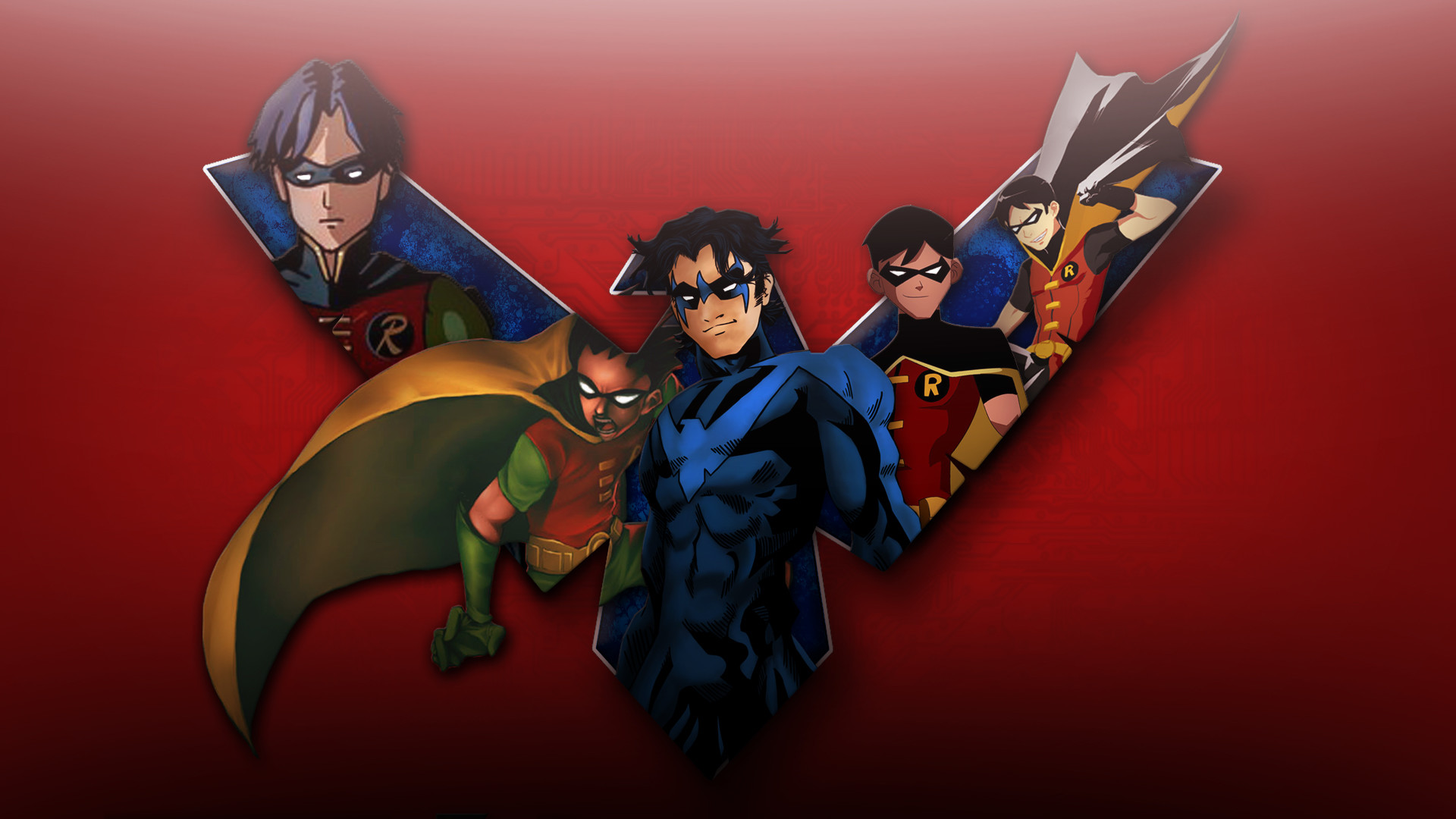1920x1080 Young Justice Robin Dick Grayson Wallpaper by FeitanPainPacker on ... |  Download Wallpaper | Pinterest | Young justice and Wallpaper