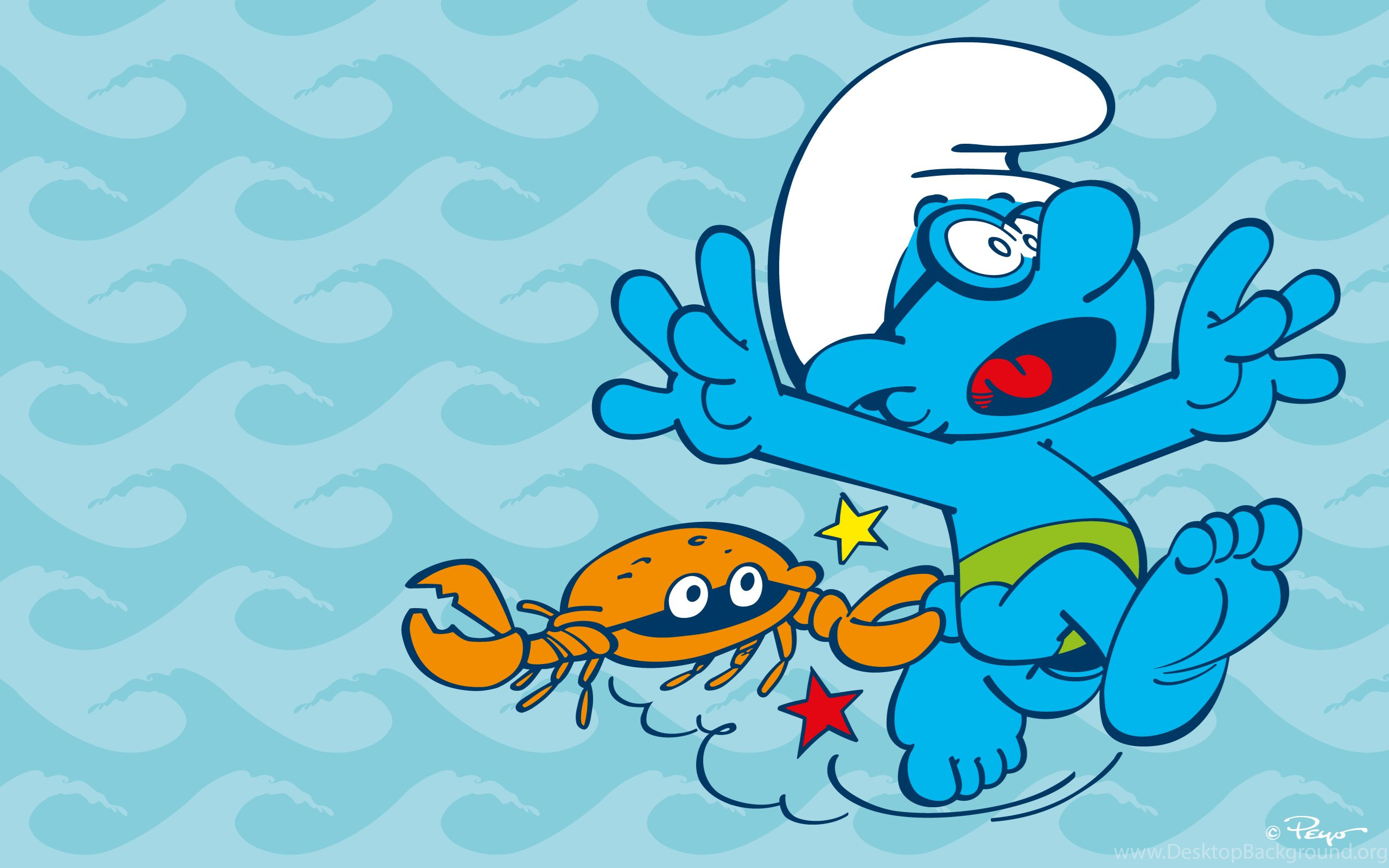 2560x1600 Smurfs:Wallpapers Papercutz the Kids Graphic Novel Publisher