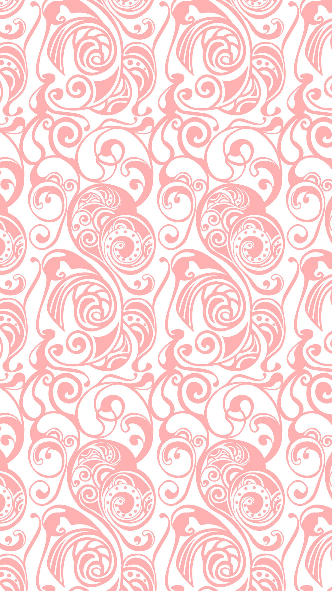 1080x1920 Pink curvy pattern Wallpaper