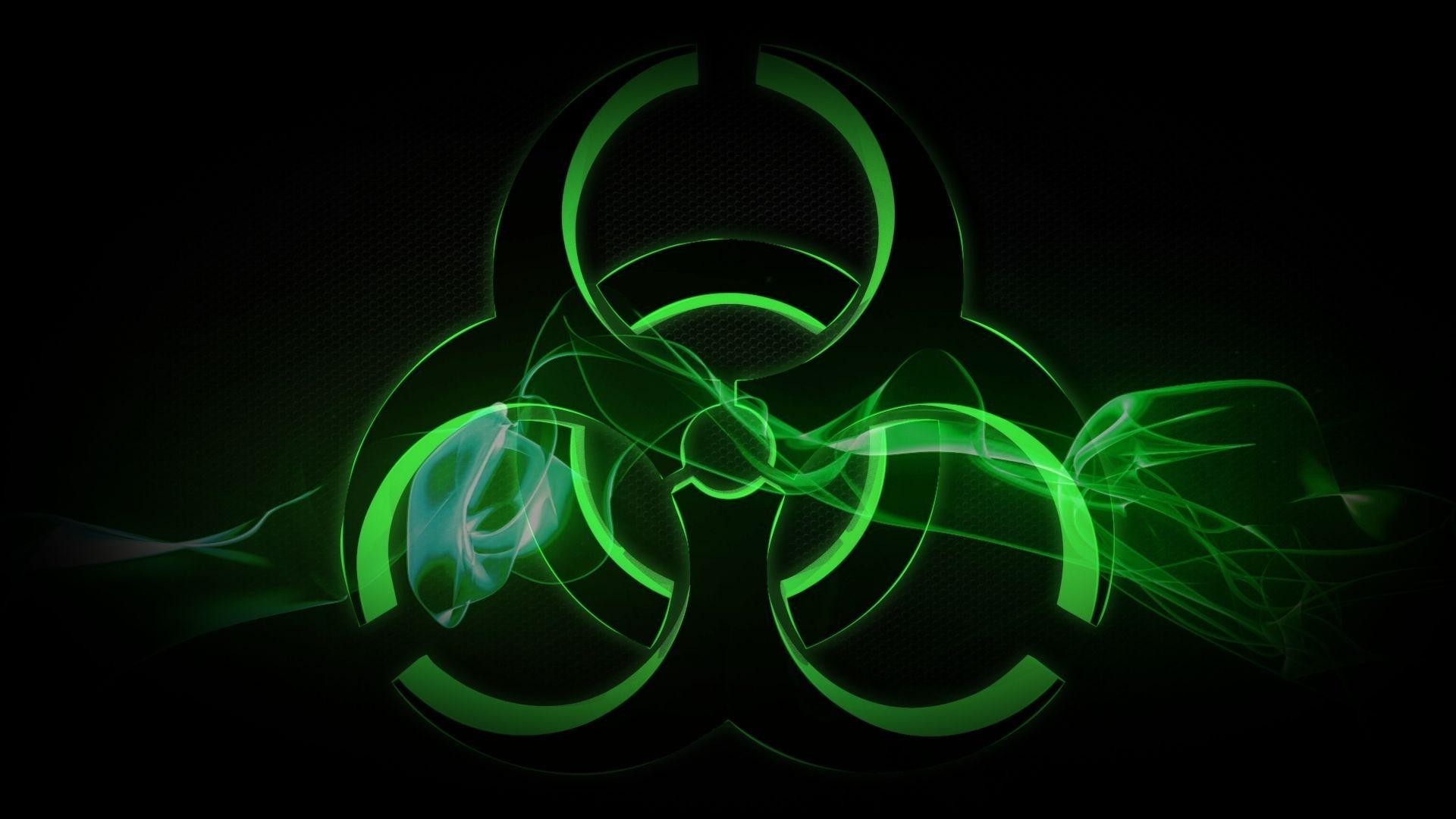 1920x1080  Wallpapers For > Radioactive Green Wallpaper