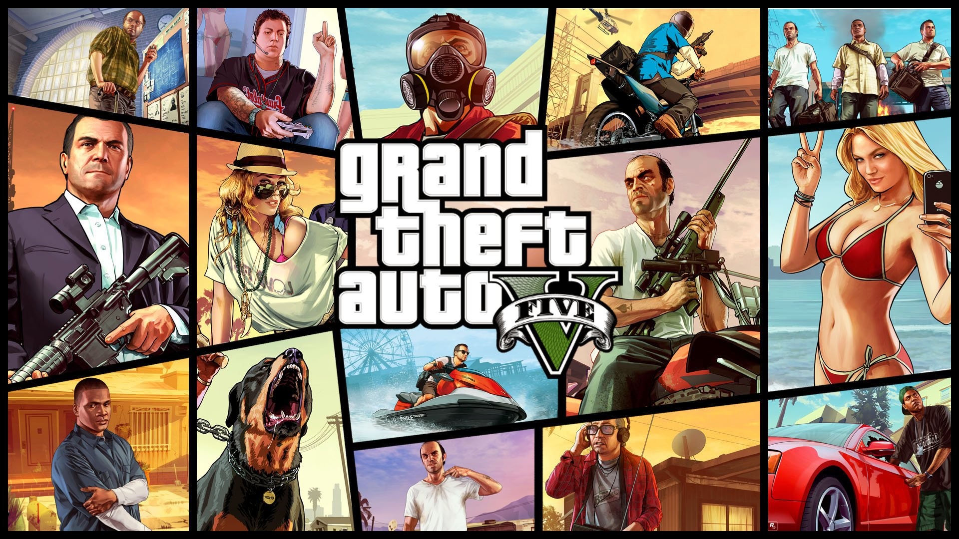 GTA 5 Wallpaper HD 1080P - WallpaperSafari