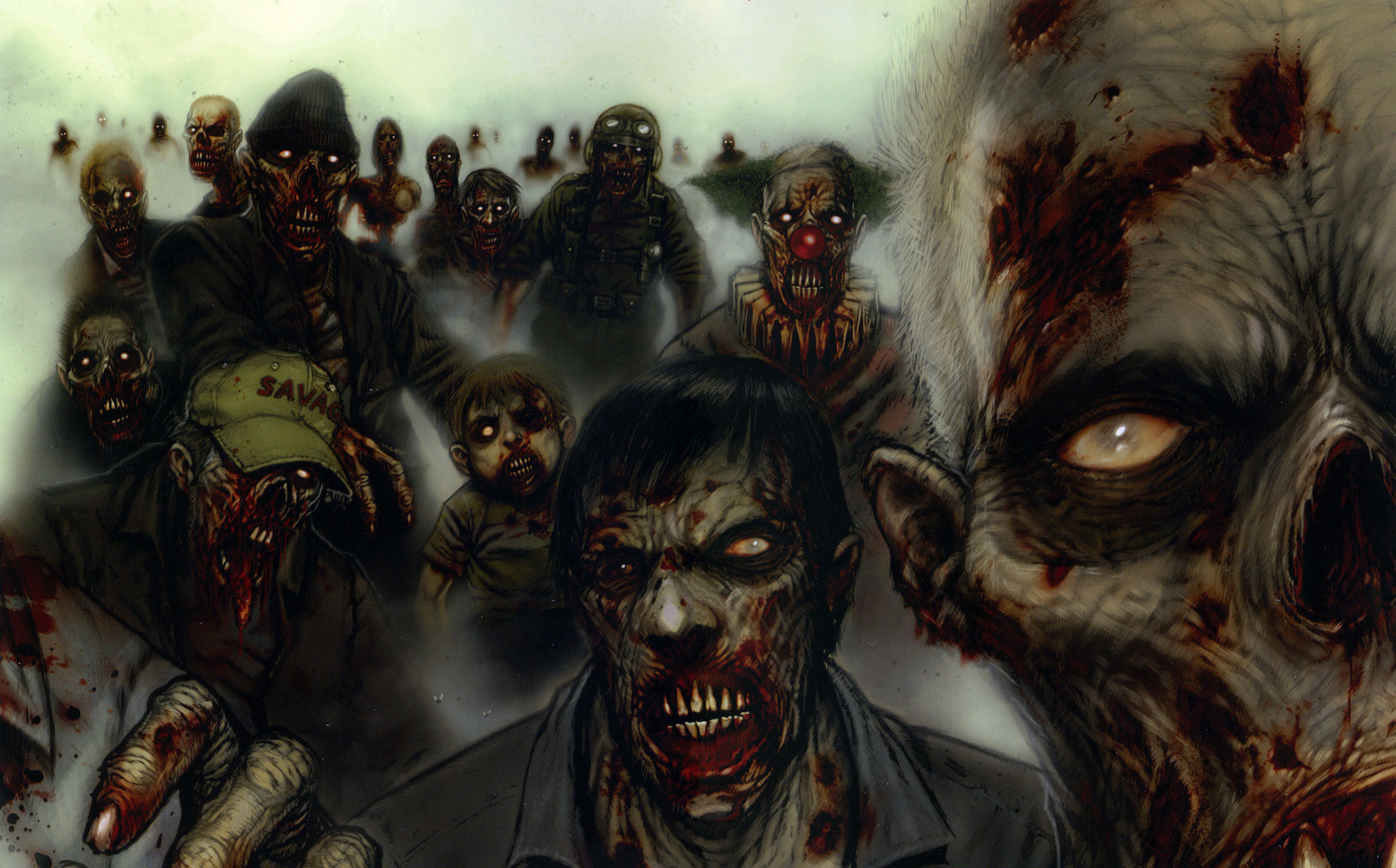 2560x1592 HD Wallpaper | Background Image ID:45893.  Dark Zombie