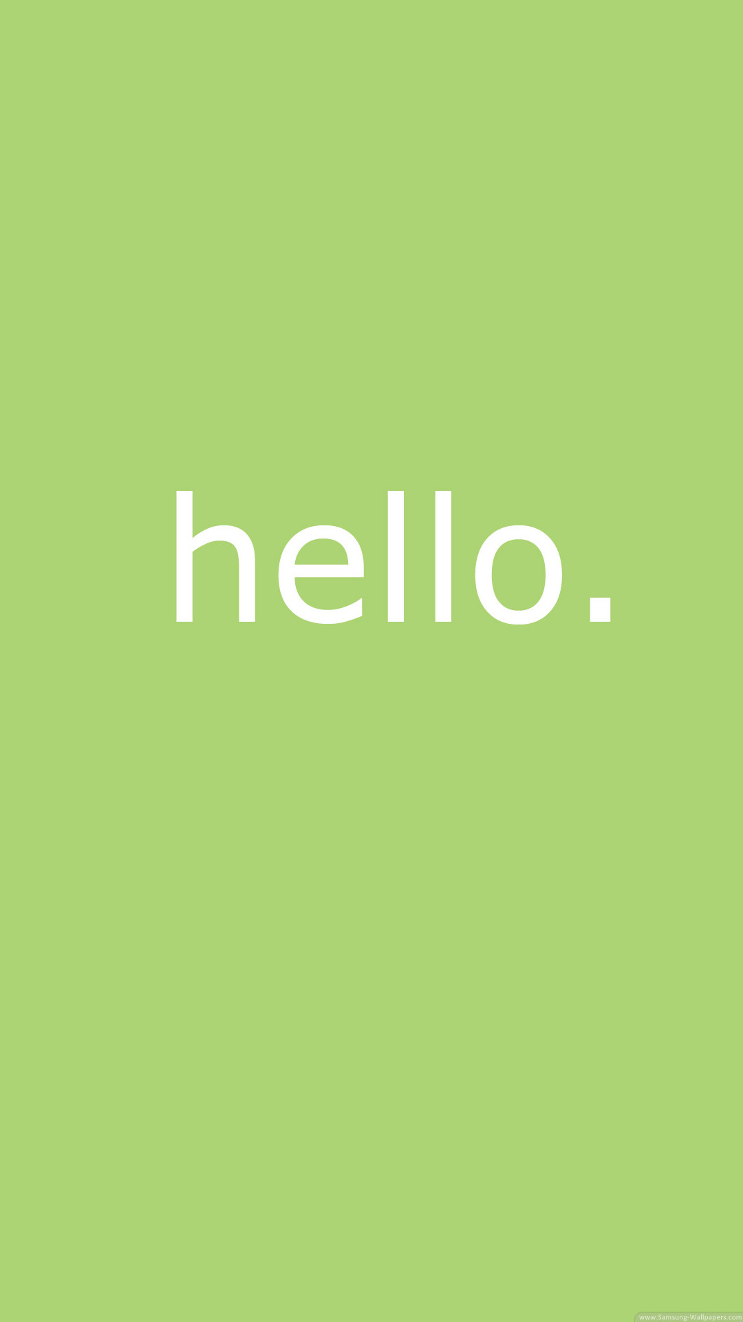 1080x1920 Simple Hello Message Background iPhone 8 wallpaper