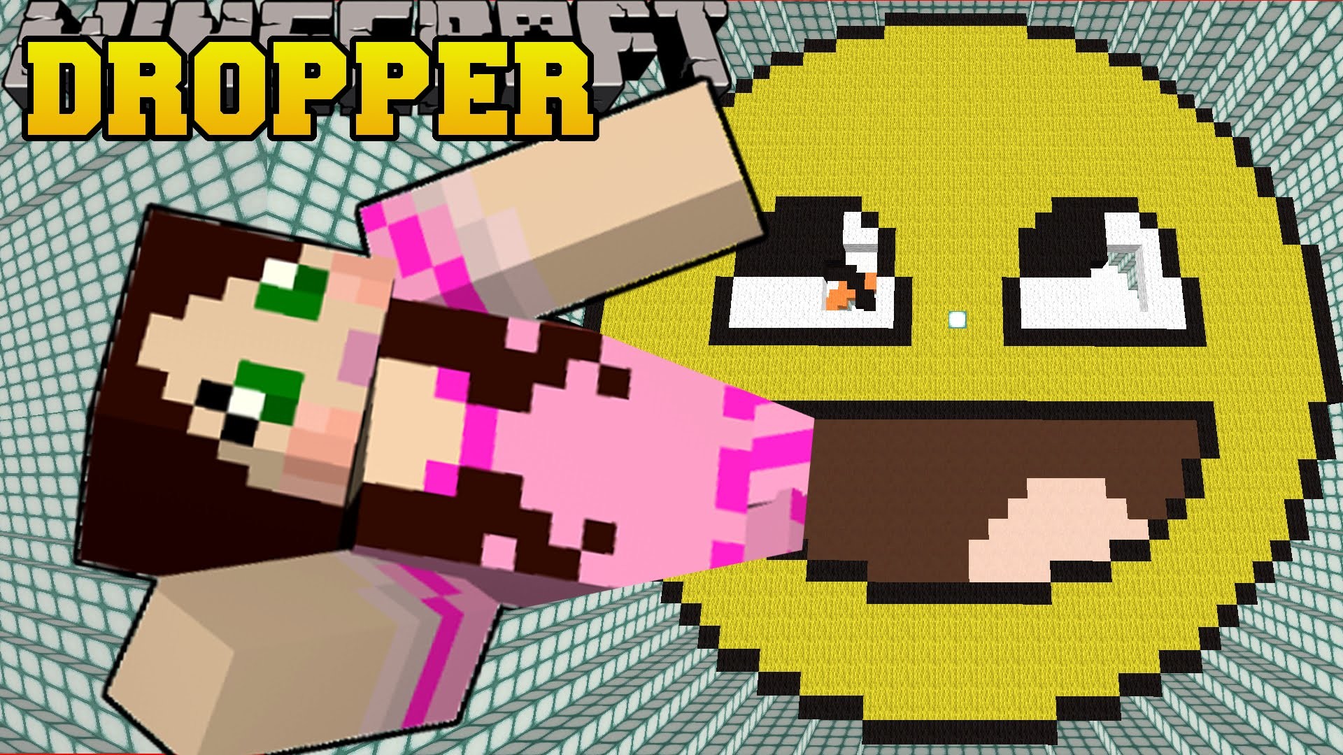 1920x1080 Minecraft: DROPPING ONTO A MASSIVE FACE! - Universal Dropper - Custom Map -  YouTube
