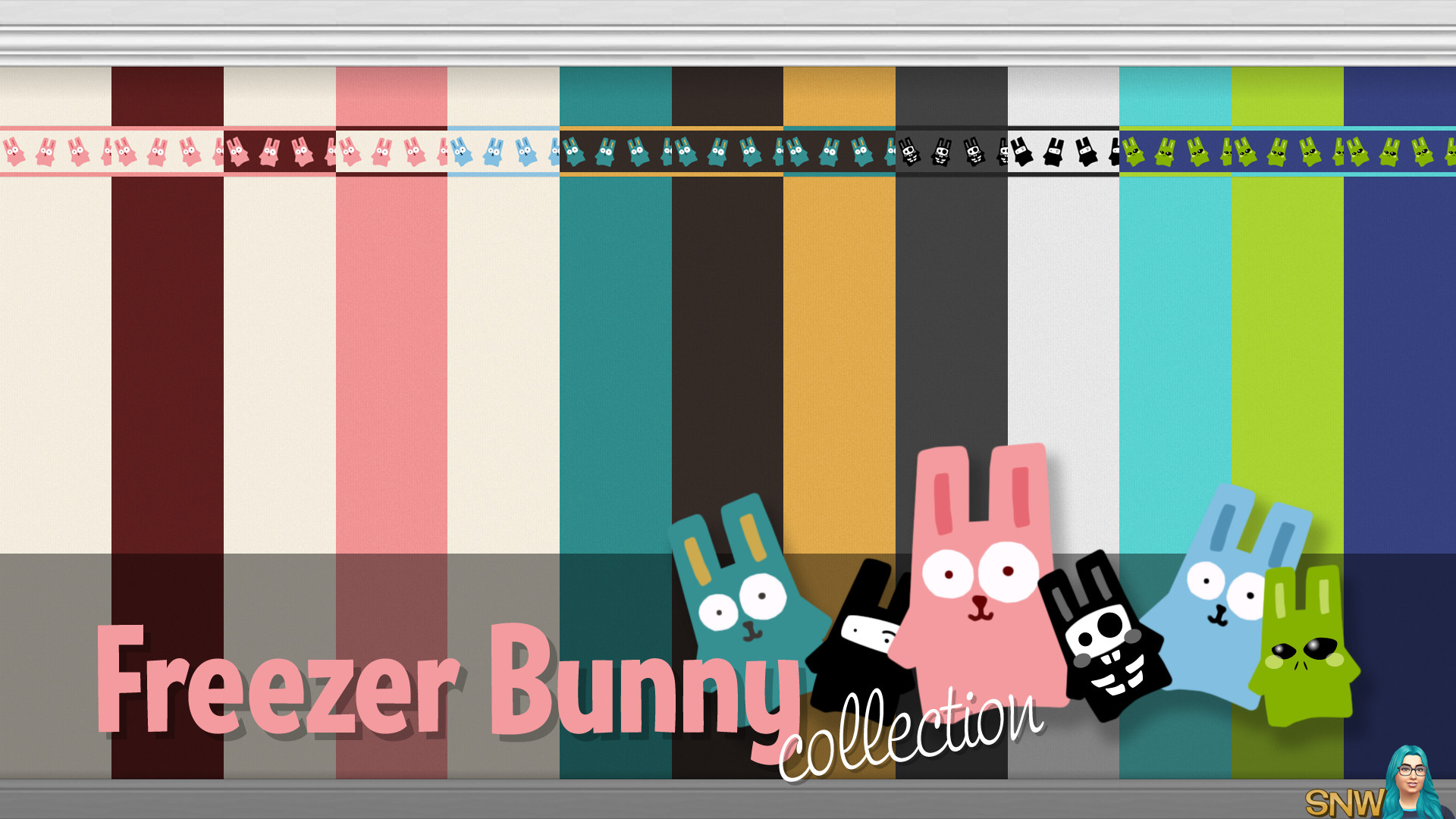 1920x1080 Freezer Bunny Collection: Top Border Wallpapers