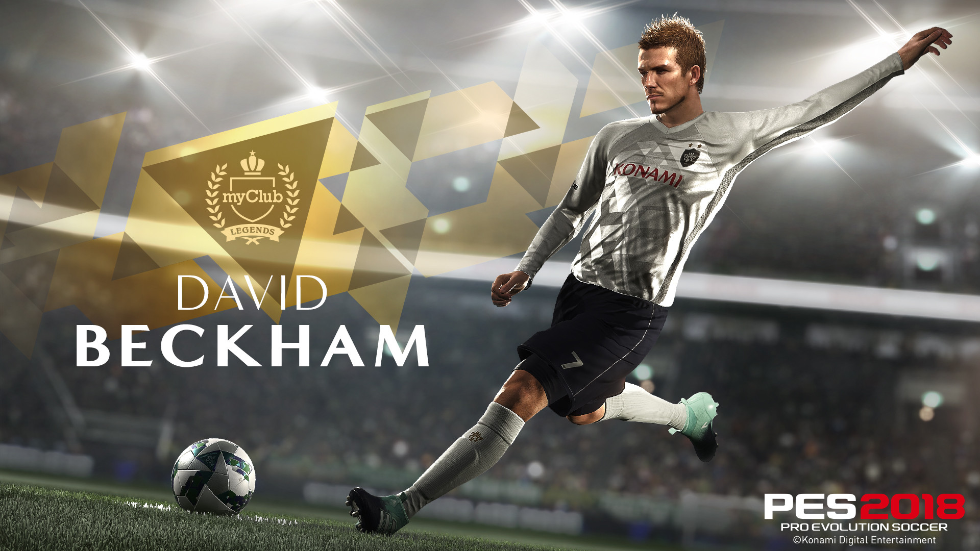 1920x1080 KONAMI sign exclusive deal with David Beckham!