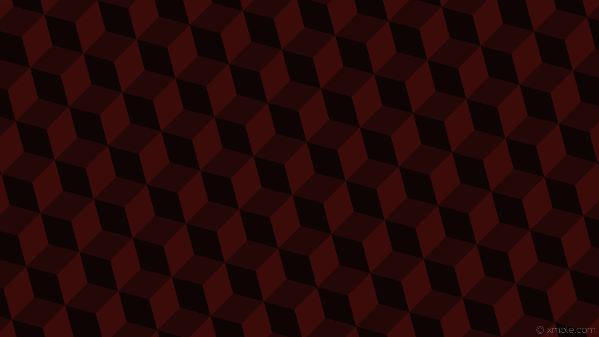 1920x1080 wallpaper black red 3d cubes dark red #3b0b09 #240807 #0e0403 255Â° 102px