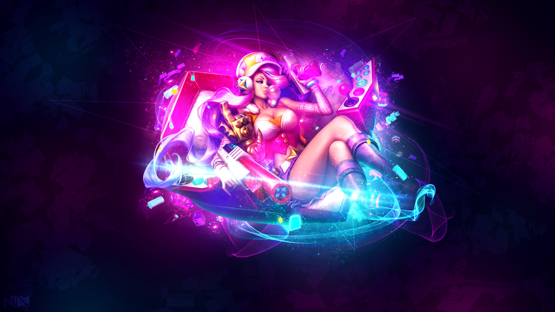 1920x1080 Miss Fortune, League of Legends, ADC, Marksman, Arcade