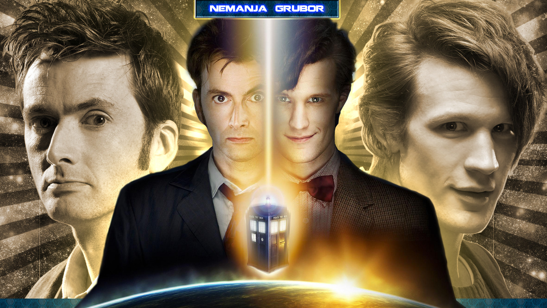 1920x1080 ... He is The Doctor wallpaper by ngrubor