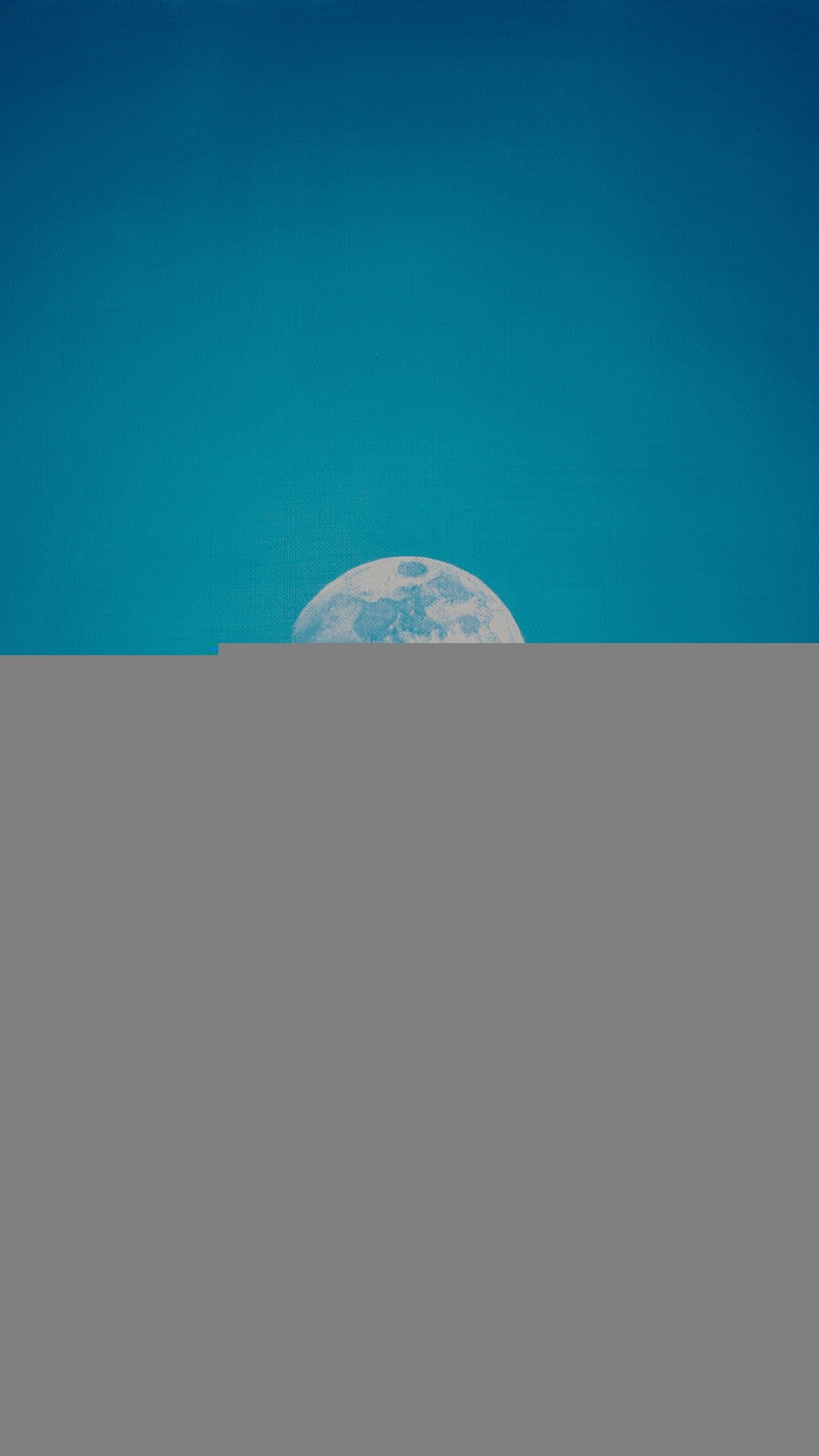1080x1920 Moon Rise Day Nature Blue Dark Night Green iPhone 8 wallpaper