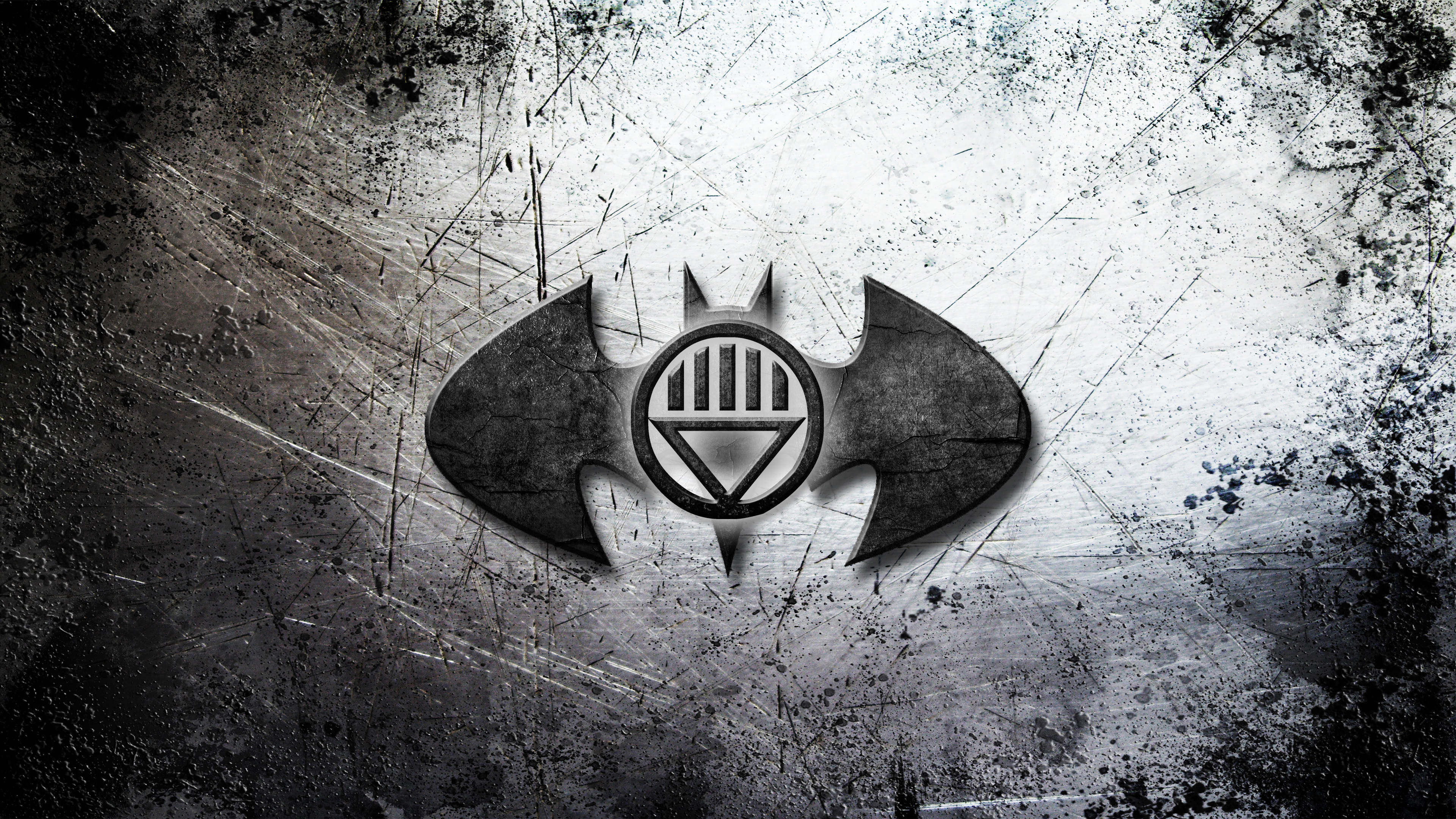 3840x2160 Batman dark gray logo wallpaper  jpg