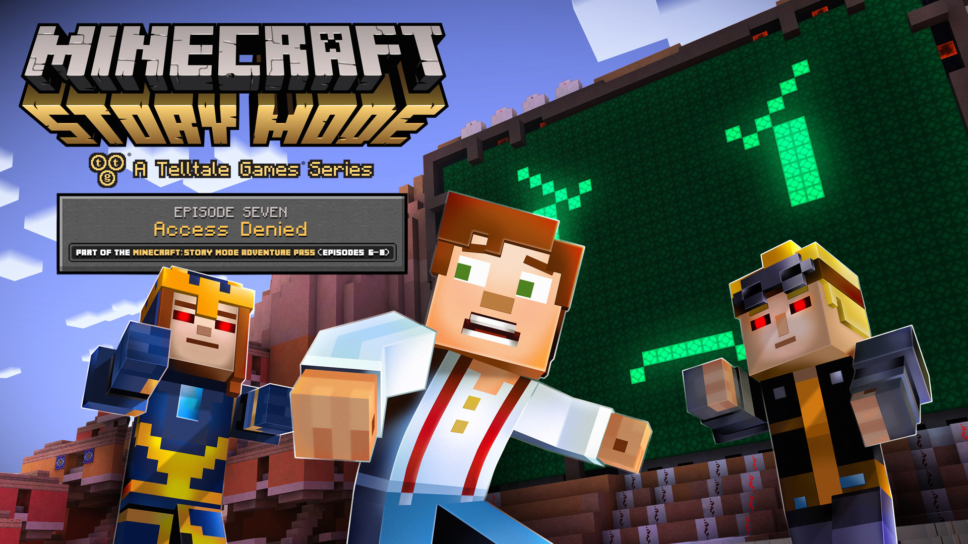 1920x1080 Free Minecraft: Story Mode Wallpaper in 