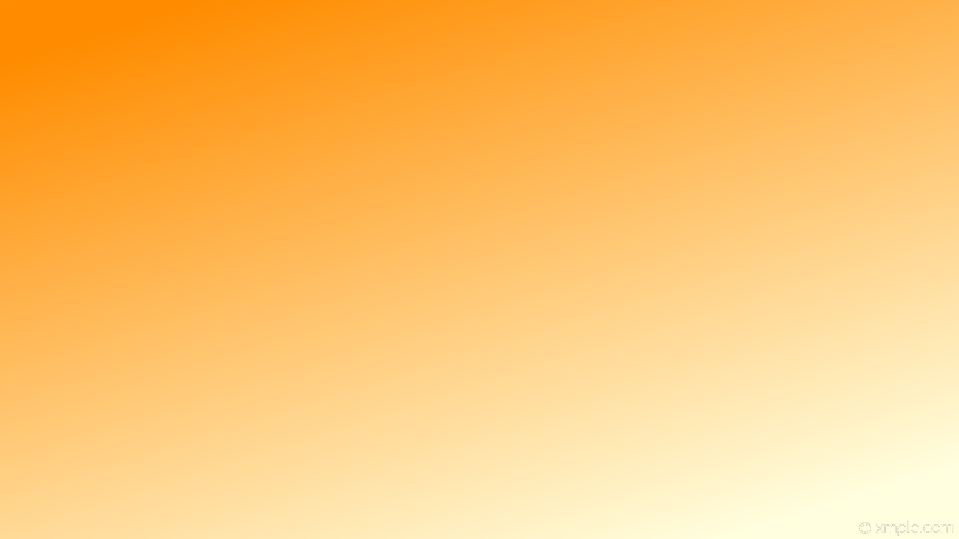 1920x1080 wallpaper orange gradient yellow linear light yellow dark orange #ffffe0  #ff8c00 315Â°