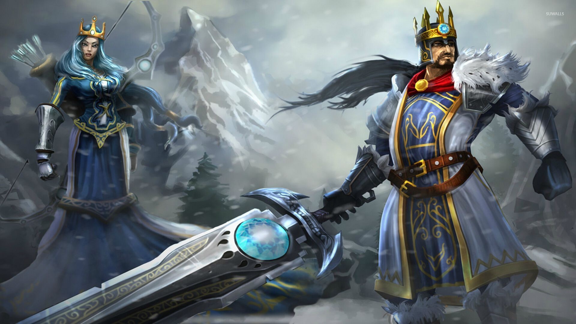1920x1080 Tryndamere from League of Legends wallpaper