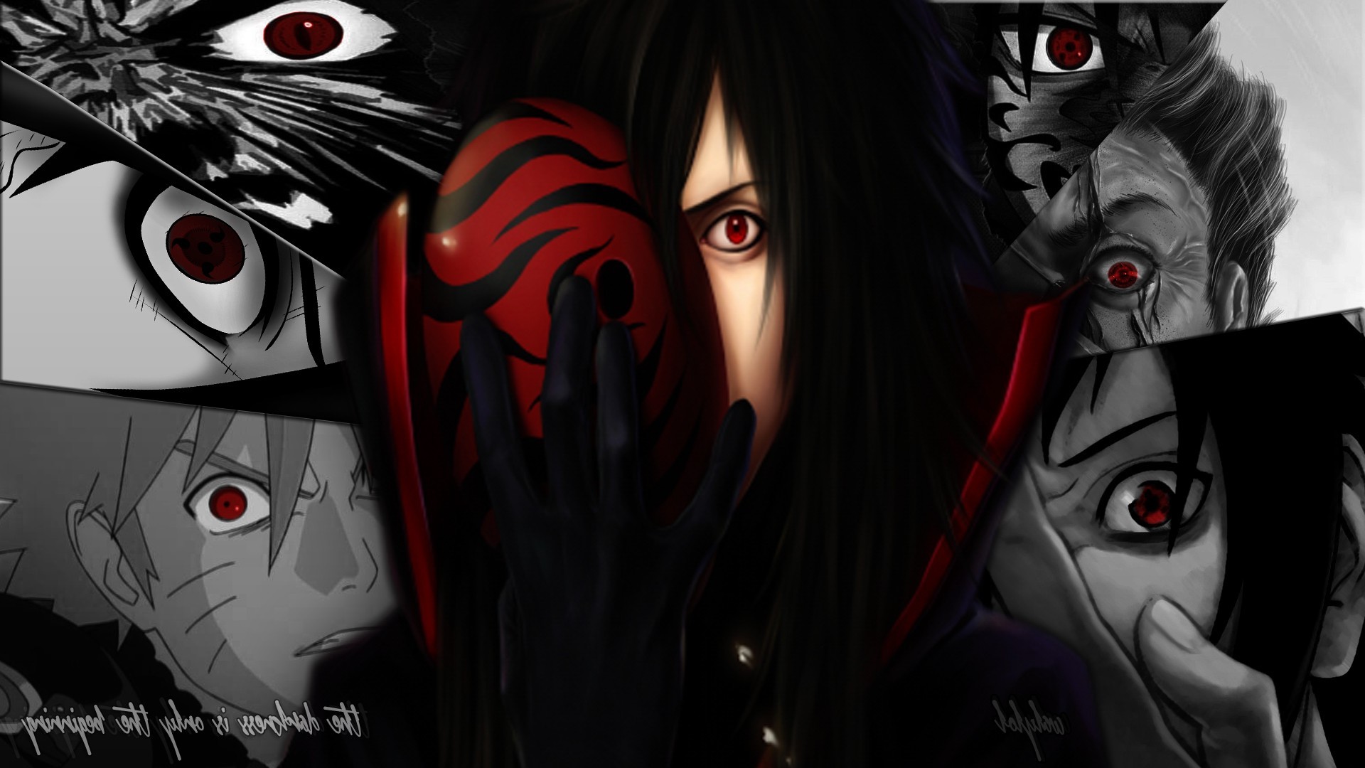 mangekyou sharingan madara wallpaper