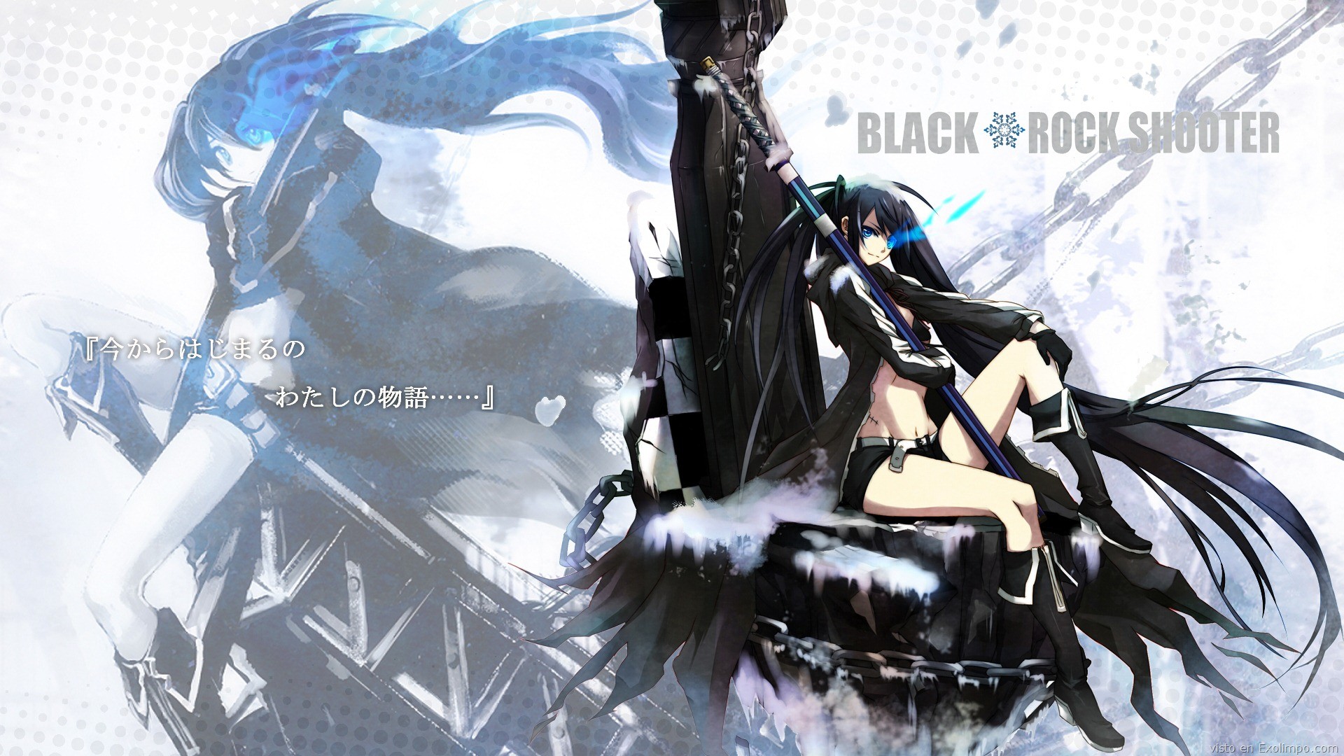 1920x1080 black rock shooter(vocaloid) images Black Rock Shooter :3 HD wallpaper and  background photos