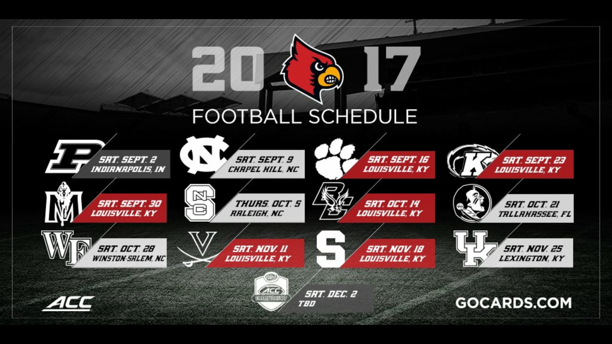 2048x1152 2017 Louisville Football Schedule