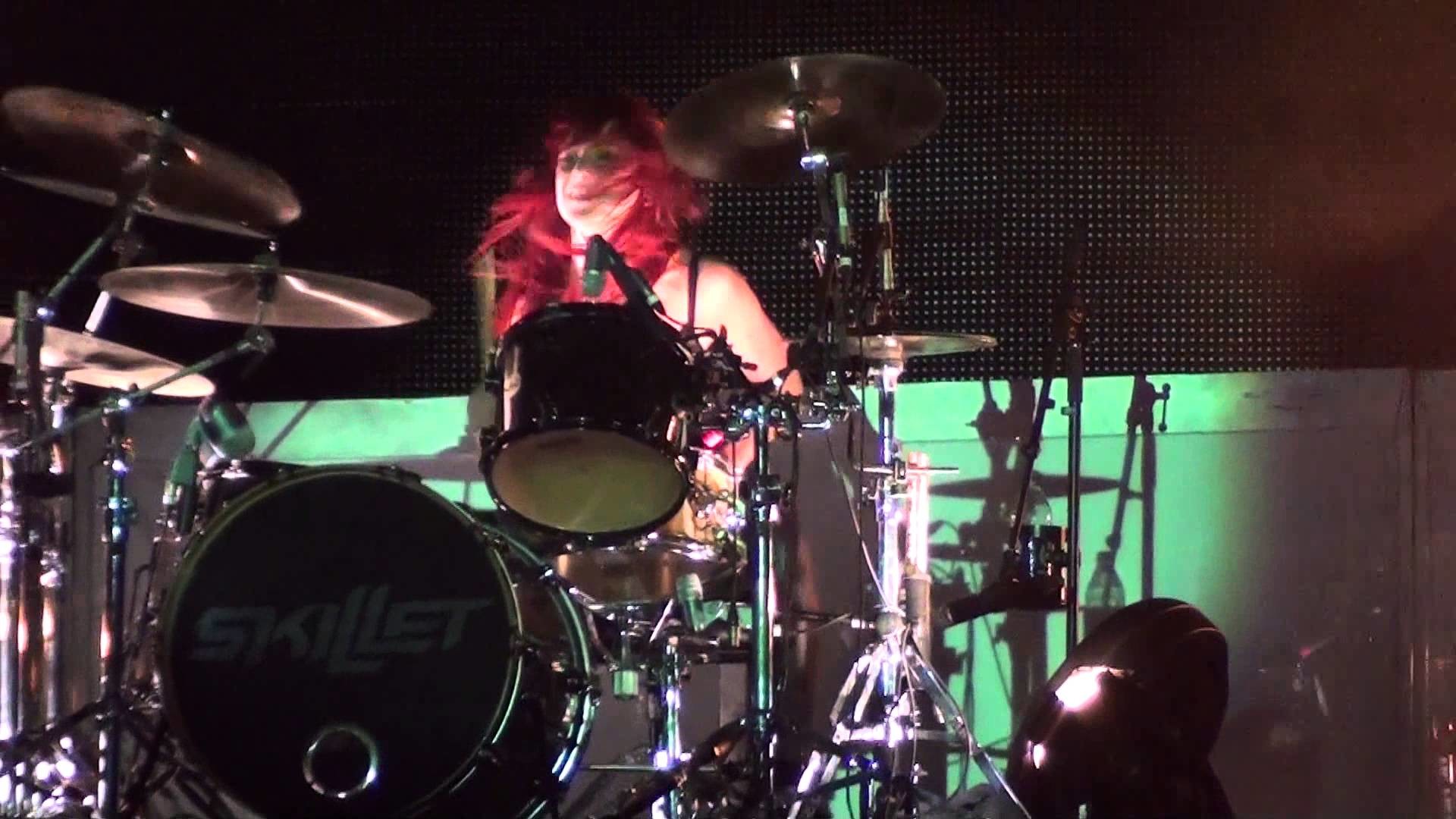 1920x1080 Skillet - Jen Ledger (Drum) Solo - New Show! - HD Video! - Live @ Kingsfest  2013 - YouTube