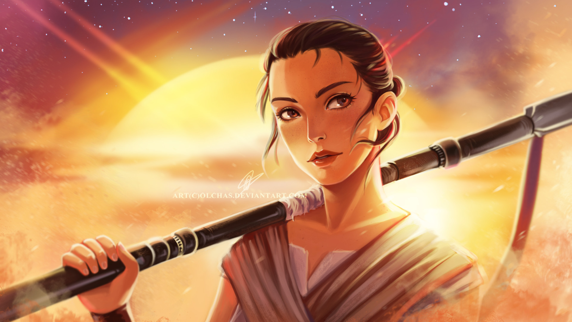 1920x1080 Rey Jedi Background Pictures to Pin on Pinterest - PinsDaddy