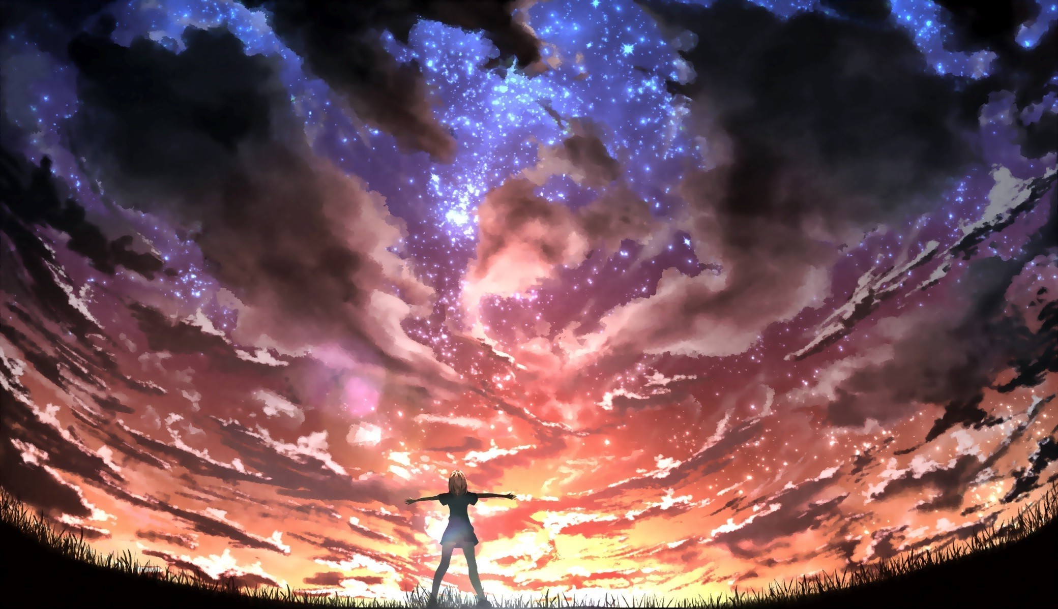 2080x1198 anime, God Eater, Lenka Utsugi Wallpaper HD