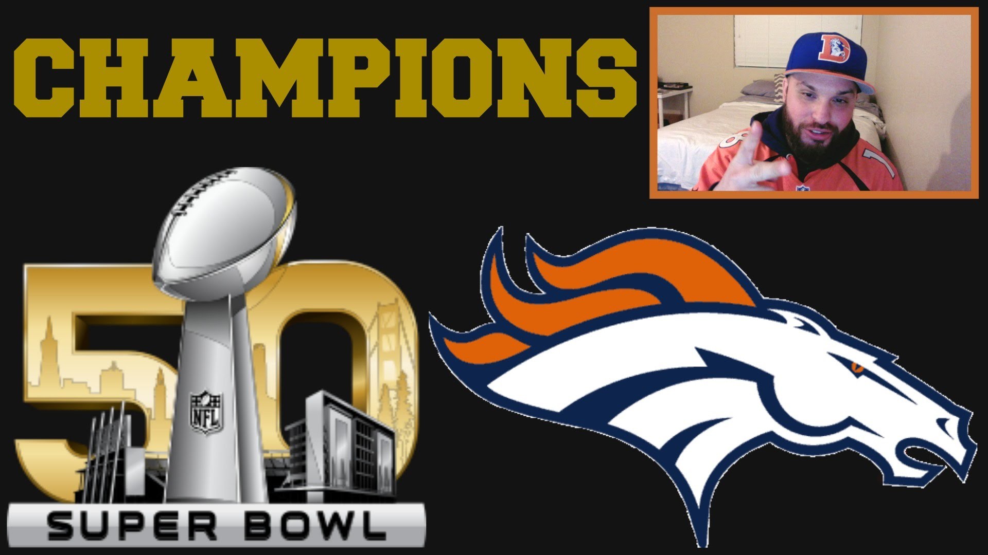 1920x1080 Denver Broncos Super Bowl 50 Champions!!! Call Of Duty: Black Ops 3  "Sniping svg-100"