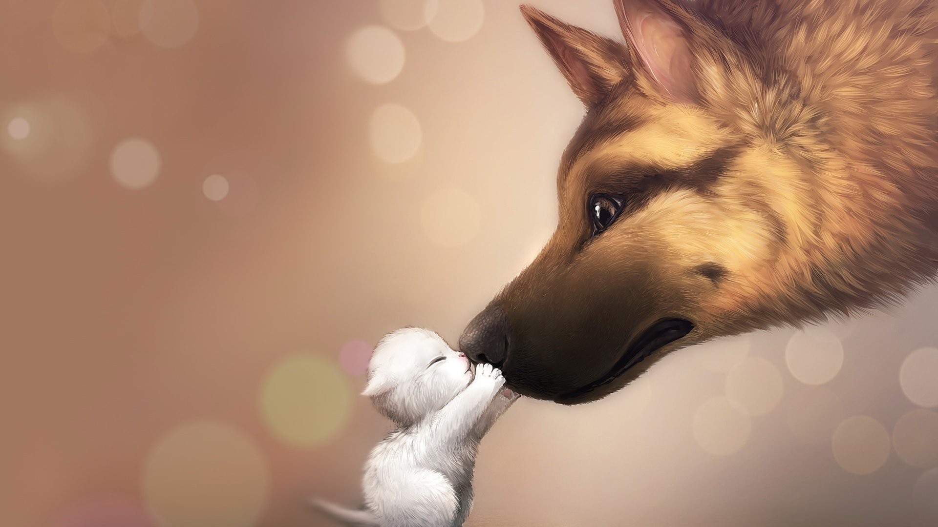 1920x1080 Love, Animated, Cute, Dog, Wallpaper, Full, Screen, High, Resolution,  Pictures, Free, For, Desktop, Background, High Resolution Photos,  Backgrounds For ...