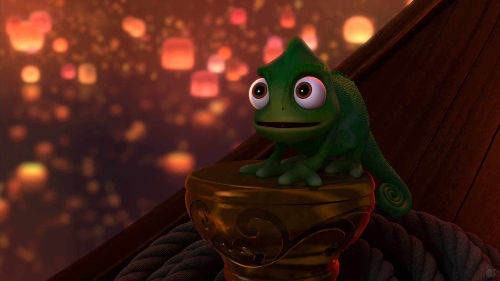 1920x1080 Pascal Tangled | Pascal in Disney's Tangled wallpaper - Click picture for  high .